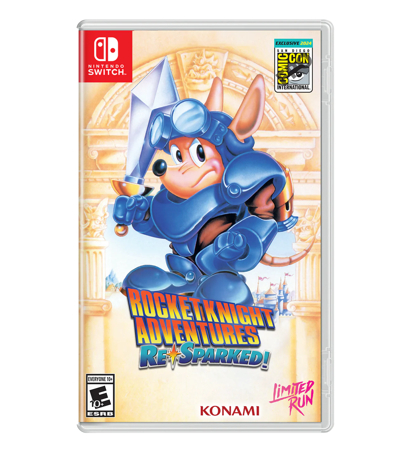Switch Limited Run #209: Rocket Knight Adventures: Re-Sparked Convention Exclusive