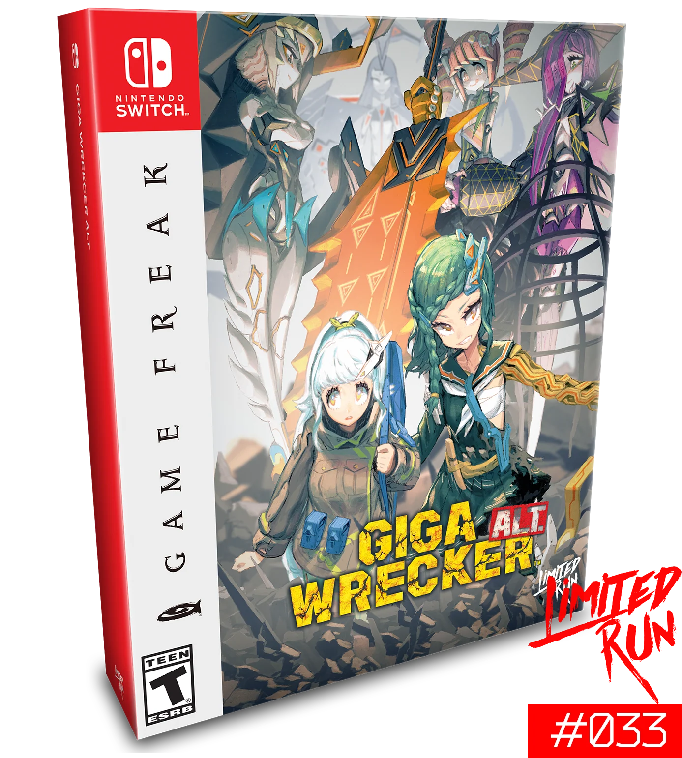 Switch Limited Run #33: GIGA WRECKER Alt. Collector's Edition