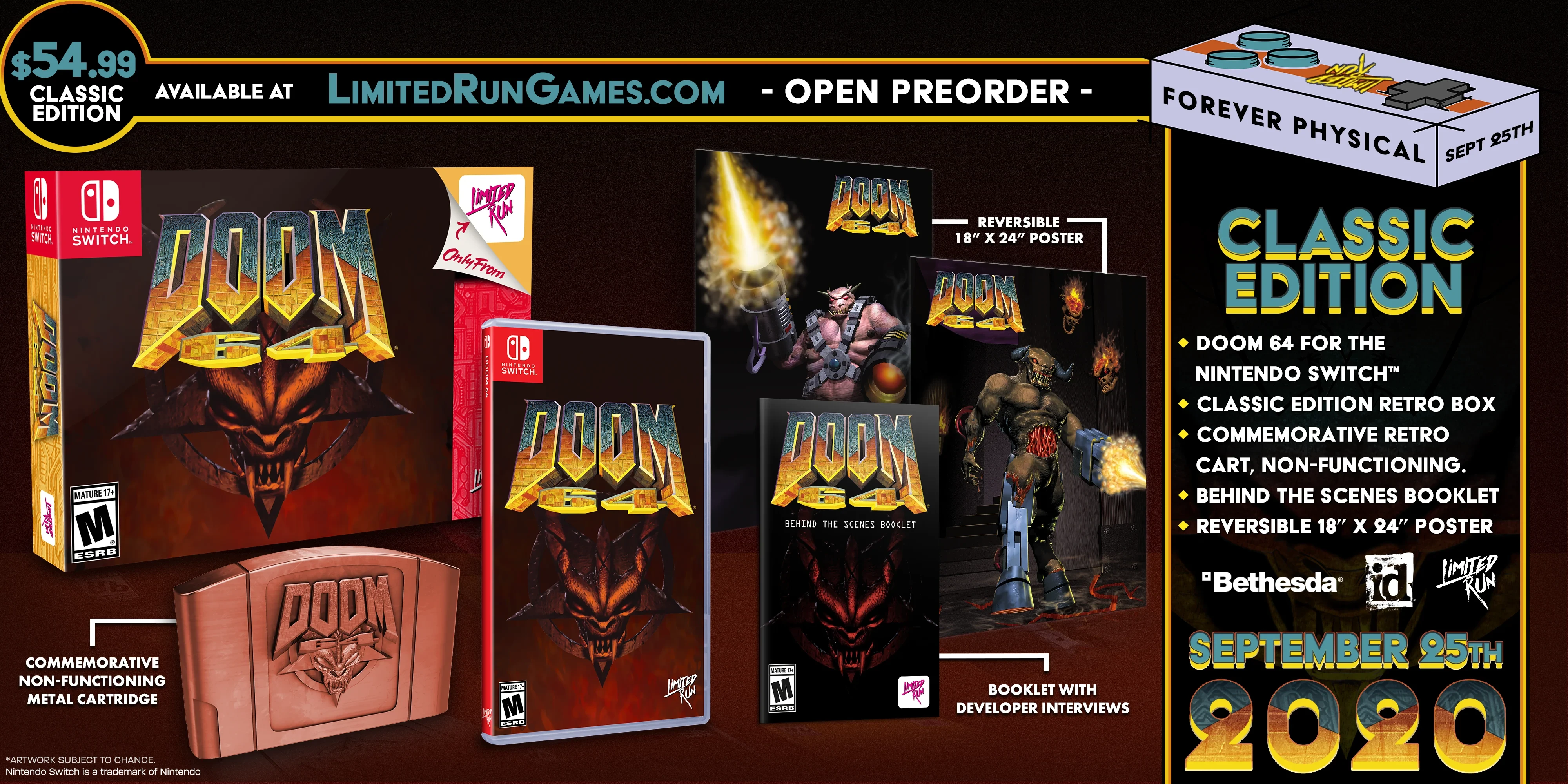 Switch Limited Run #81: DOOM 64 Classic Edition