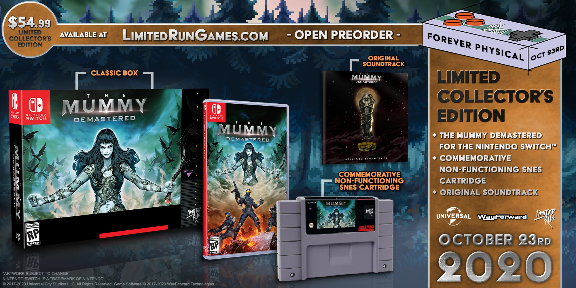 Switch Limited Run #86: The Mummy Demastered Collector's Edition