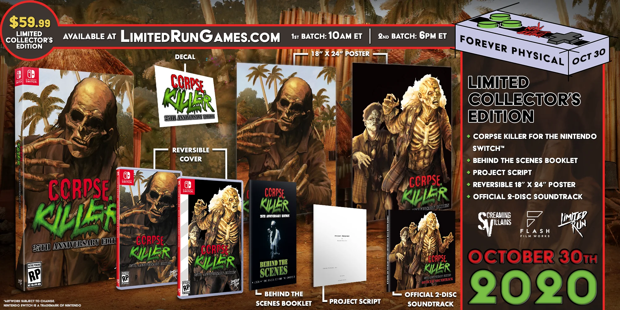 Switch Limited Run #87: Corpse Killer Collector's Edition