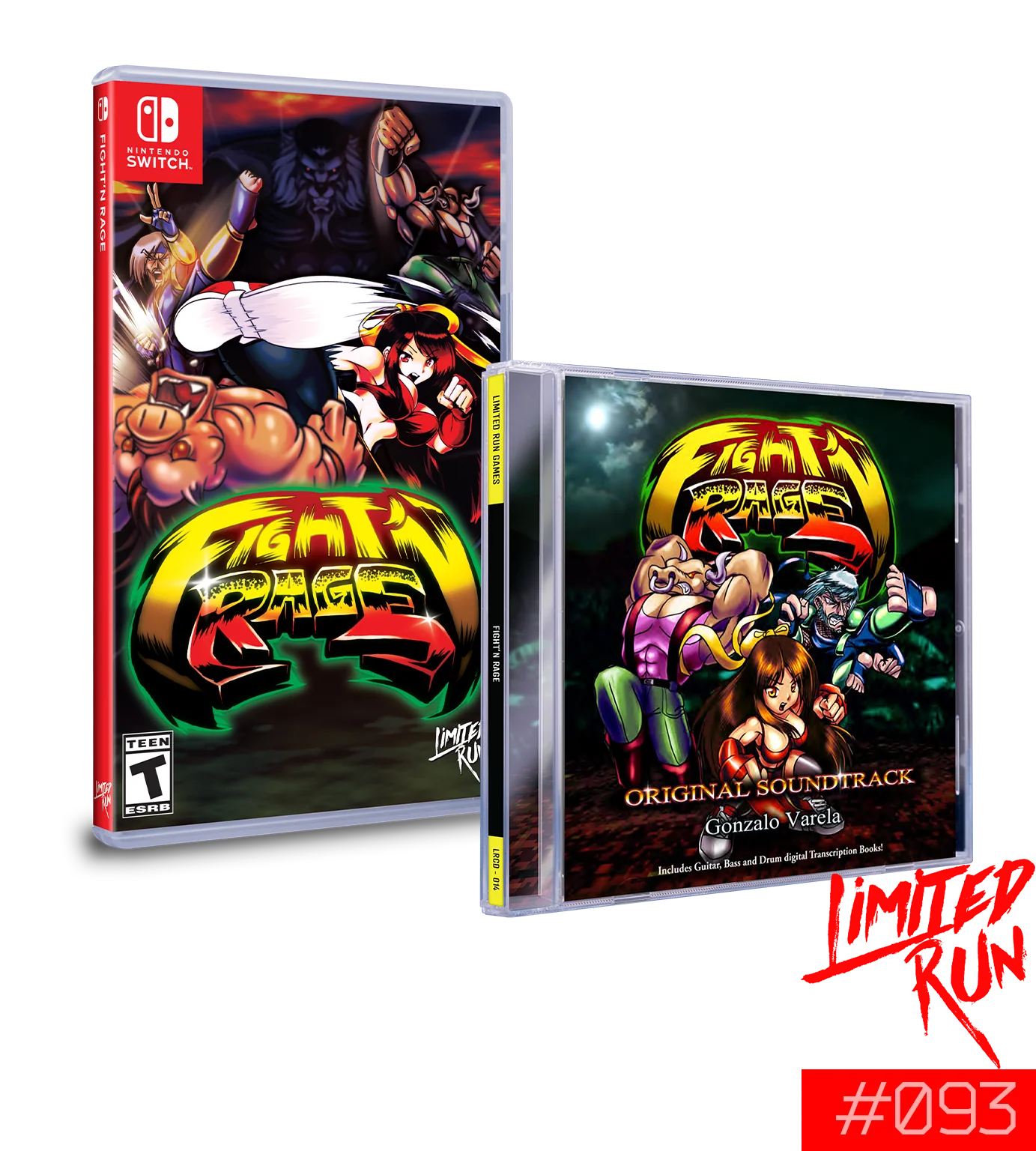 Switch Limited Run #93: Fight'N Rage Soundtrack Bundle