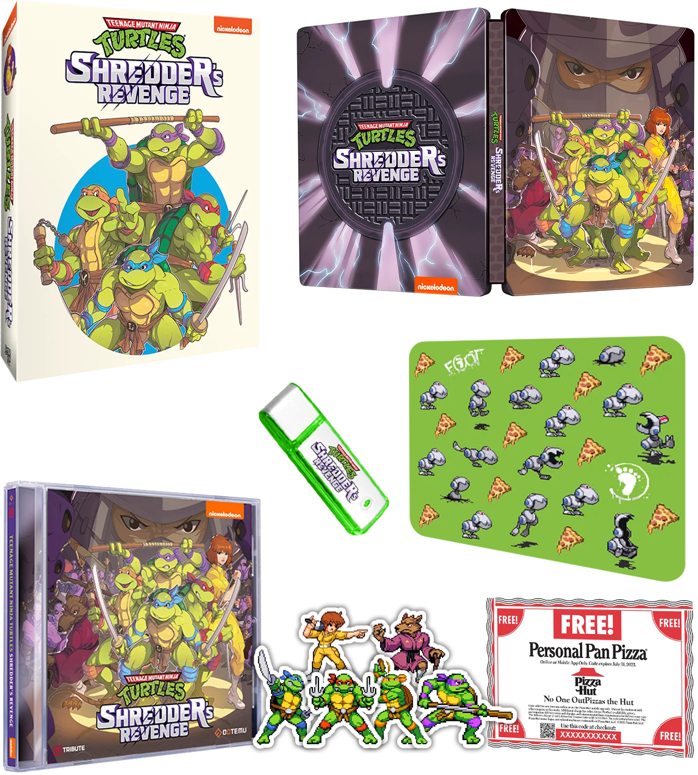 Teenage Mutant Ninja Turtles: Shredder's Revenge PC Big Box Edition (PC)