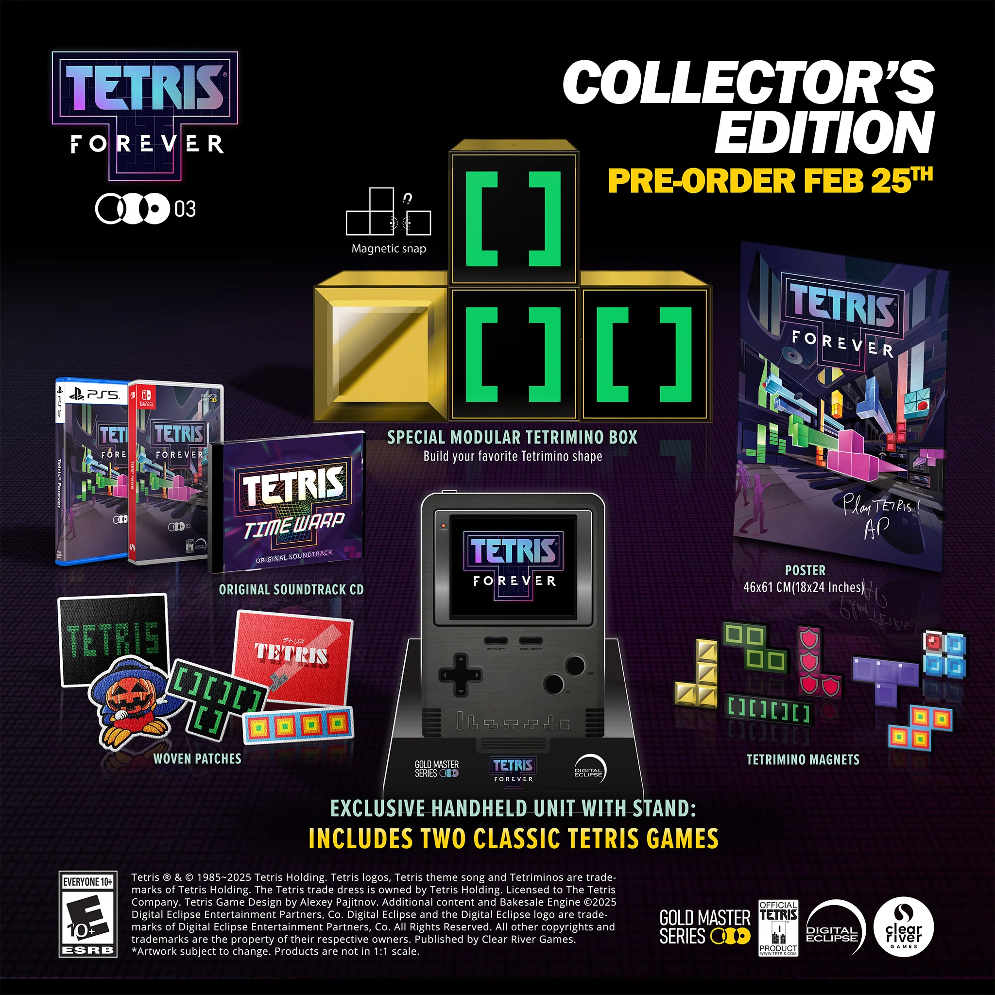 TetrisÂ® Forever Collector's Edition (Switch, PS5)