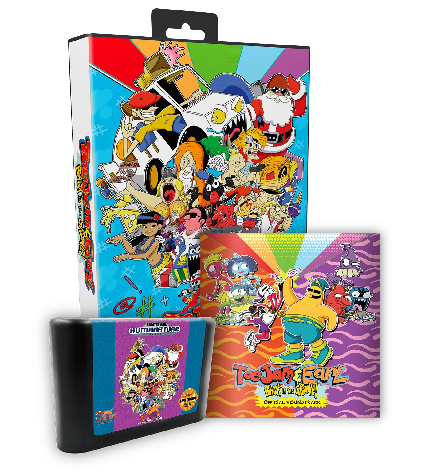 ToeJam & Earl 30th Anniversary Deluxe Clamshell with OST
