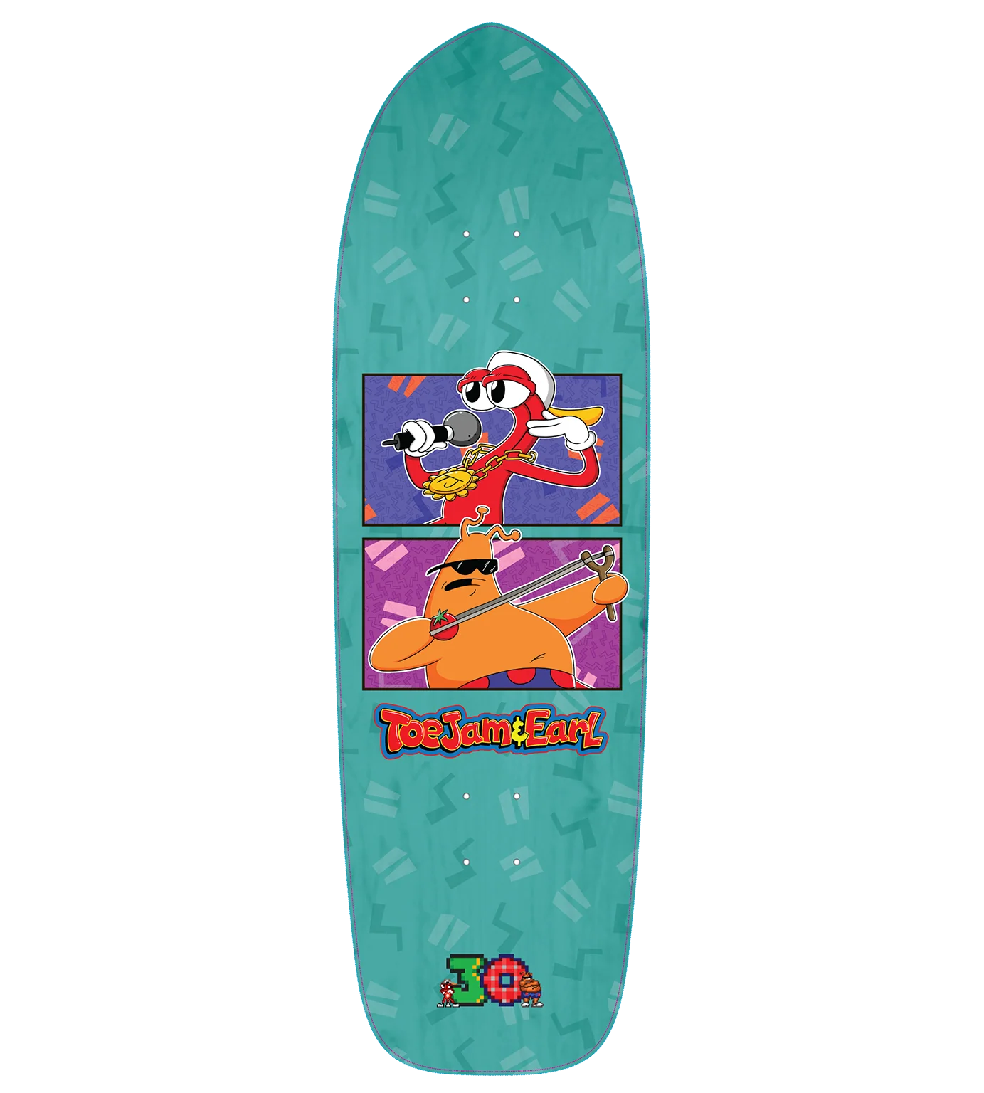 ToeJam & Earl 30th Anniversary Skateboard Deck