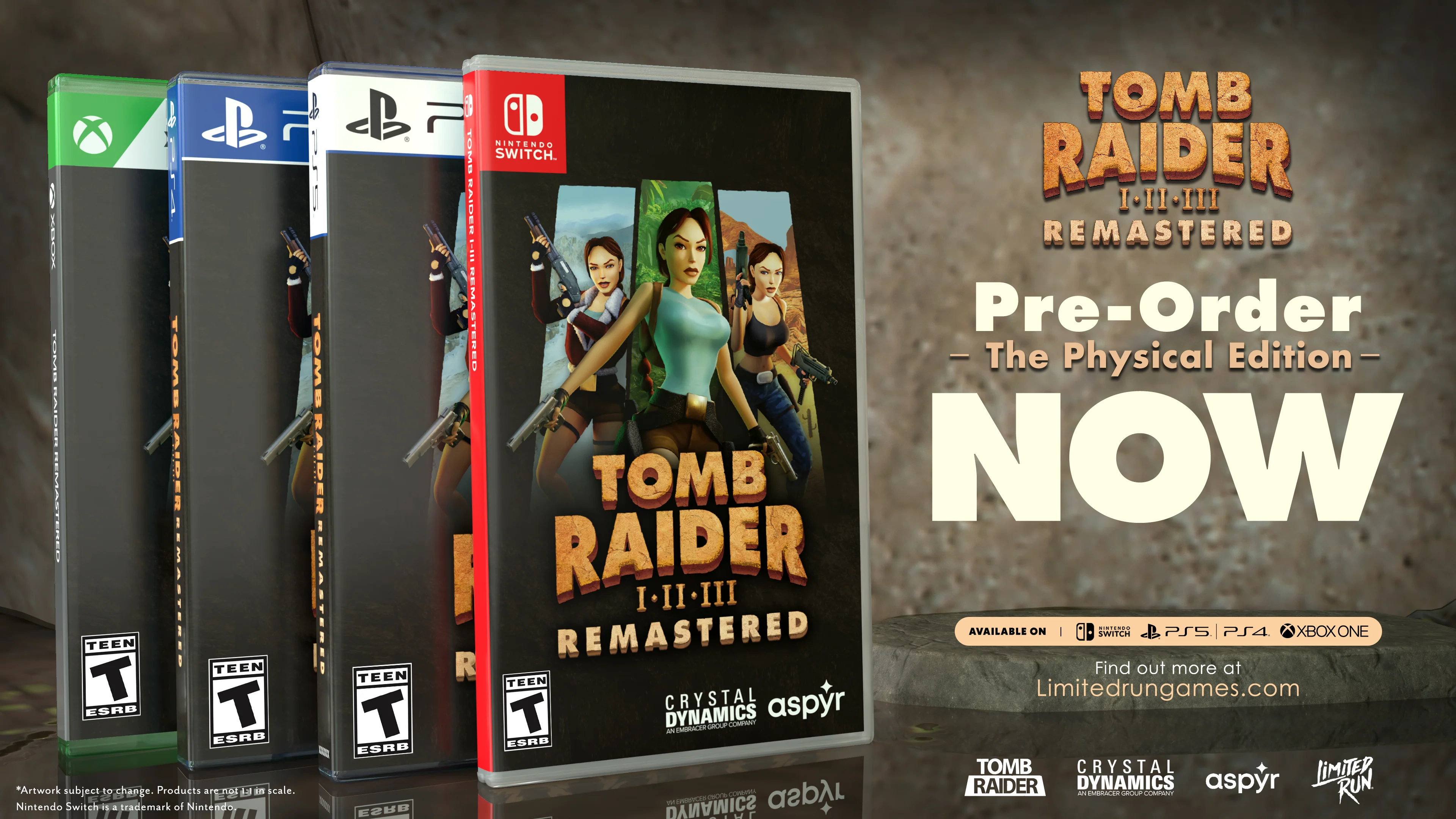 Tomb Raider I-III Remastered (Switch)