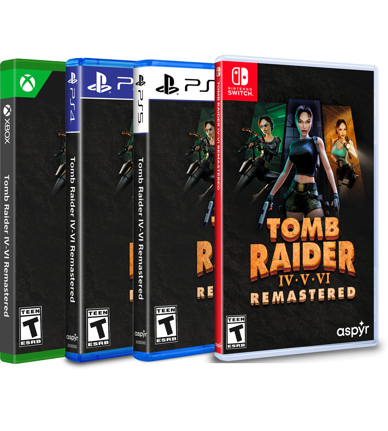 Tomb Raider IV-VI Remastered Standard Edition (Switch, PS5, PS4, Xbox)