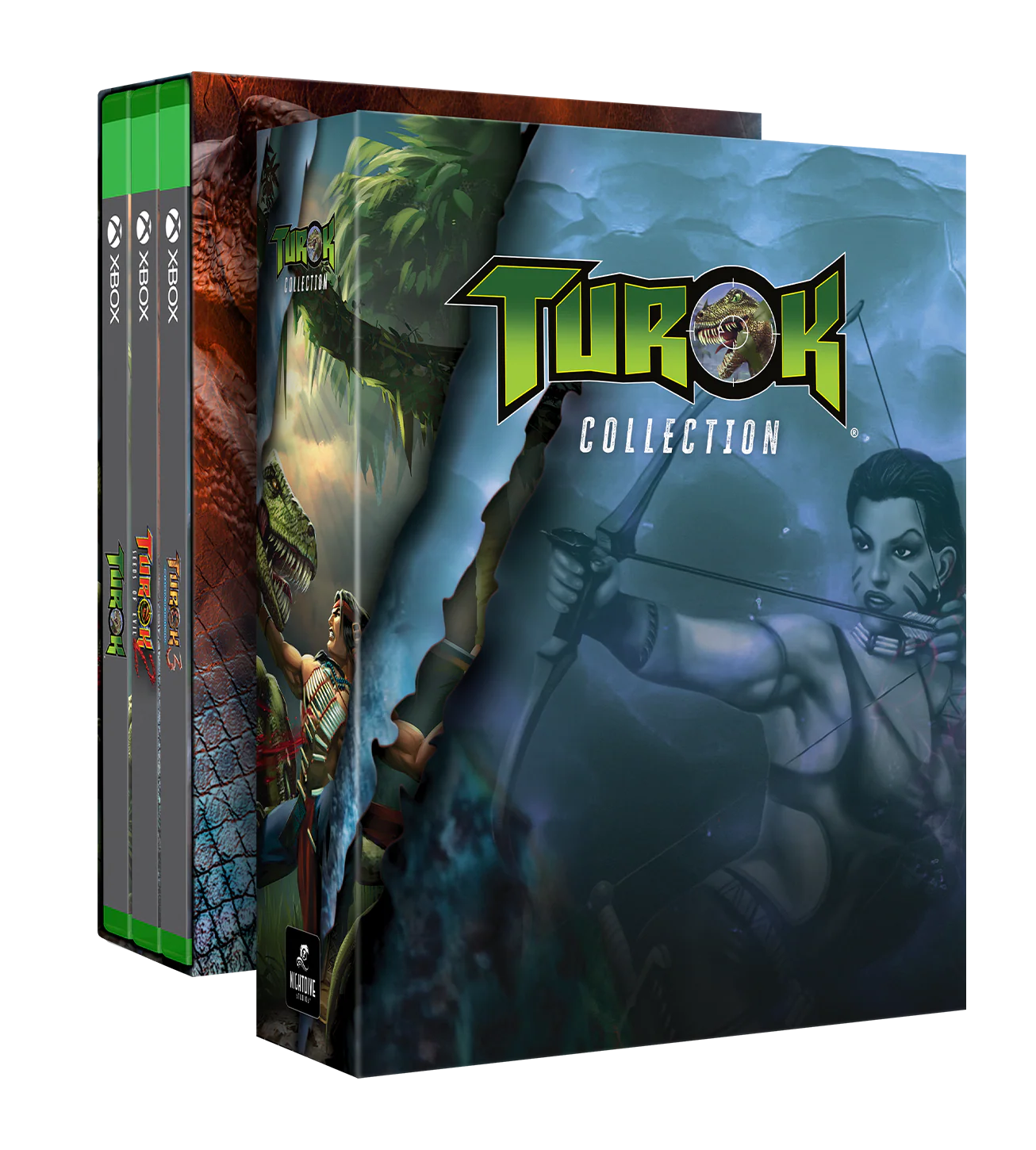 Turok Commemorative Slipcase Xbox Triple Pack