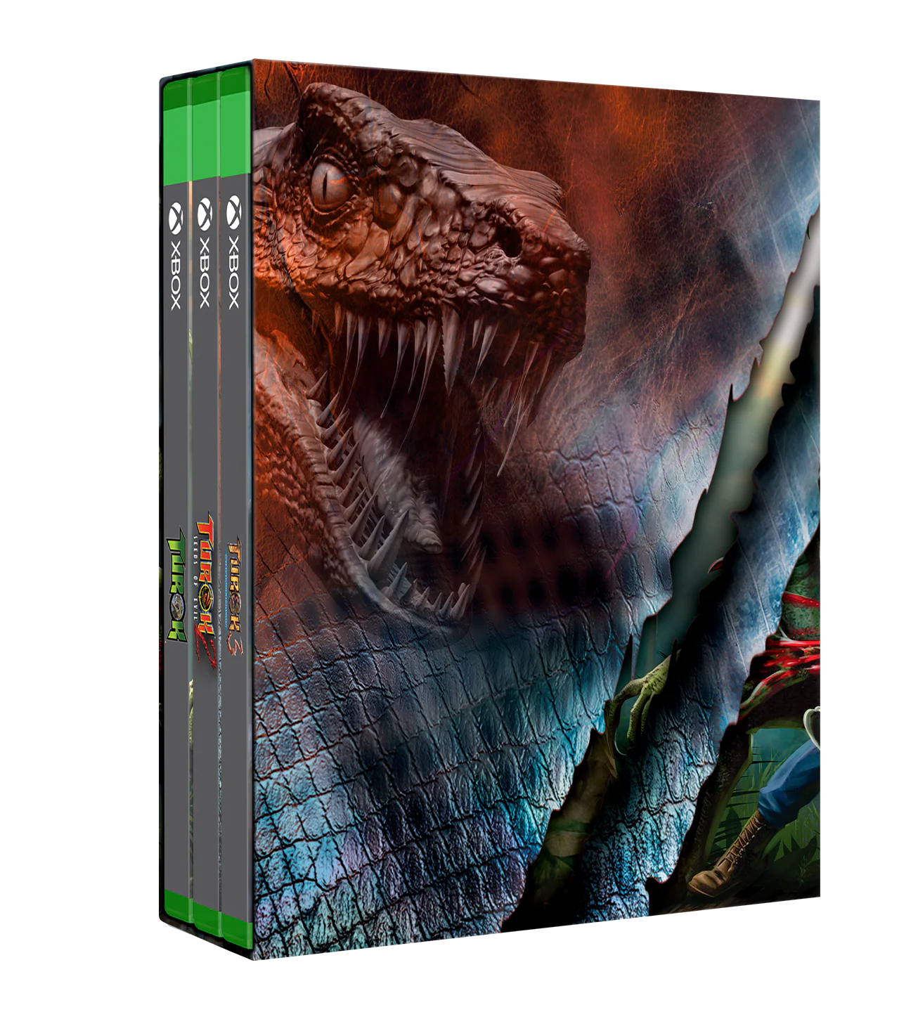 Turok Commemorative Slipcase Xbox Triple Pack