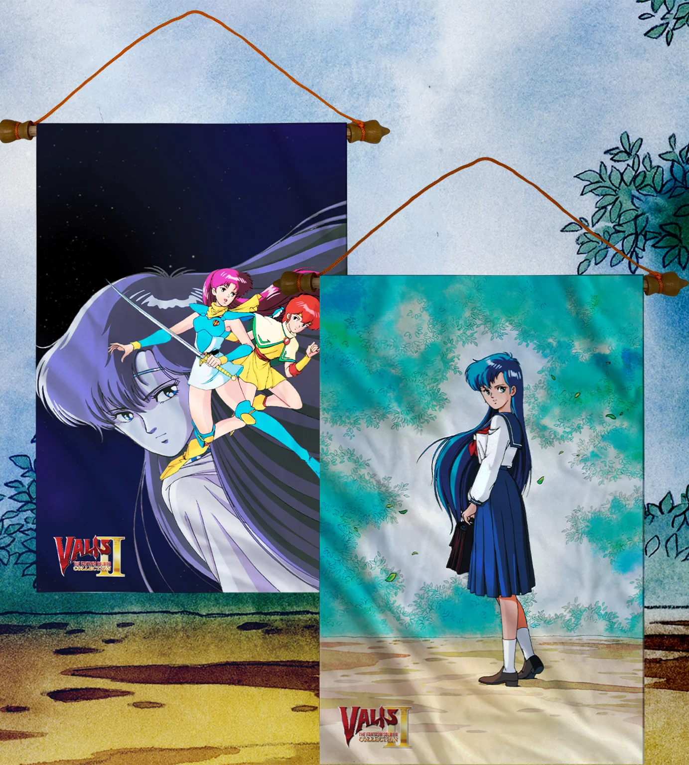 Valis: The Fantasm Soldier Collection II Two-Sided Wall Scroll