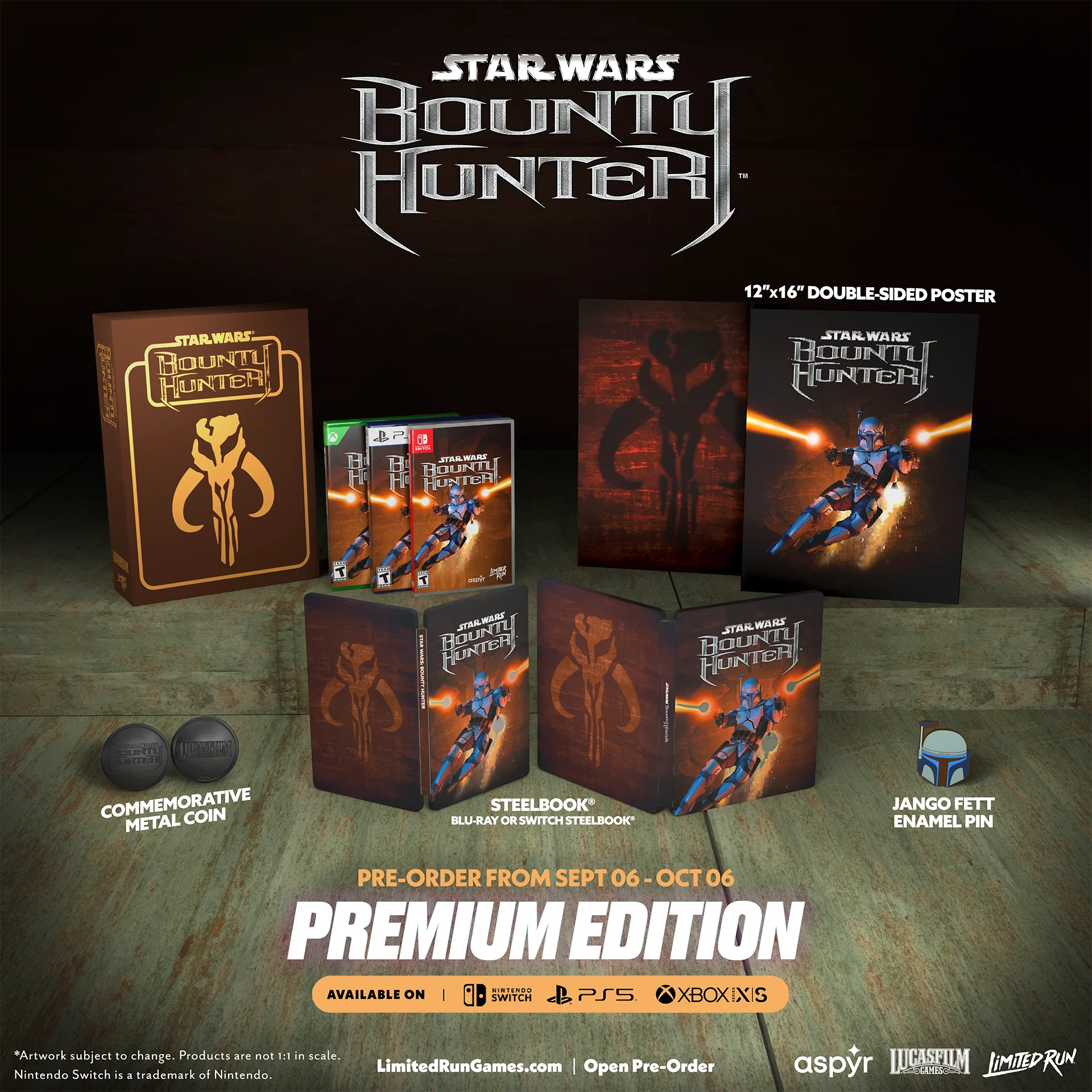 Xbox Limited Run #32: STAR WARSâ¢: Bounty Hunterâ¢ Premium Edition