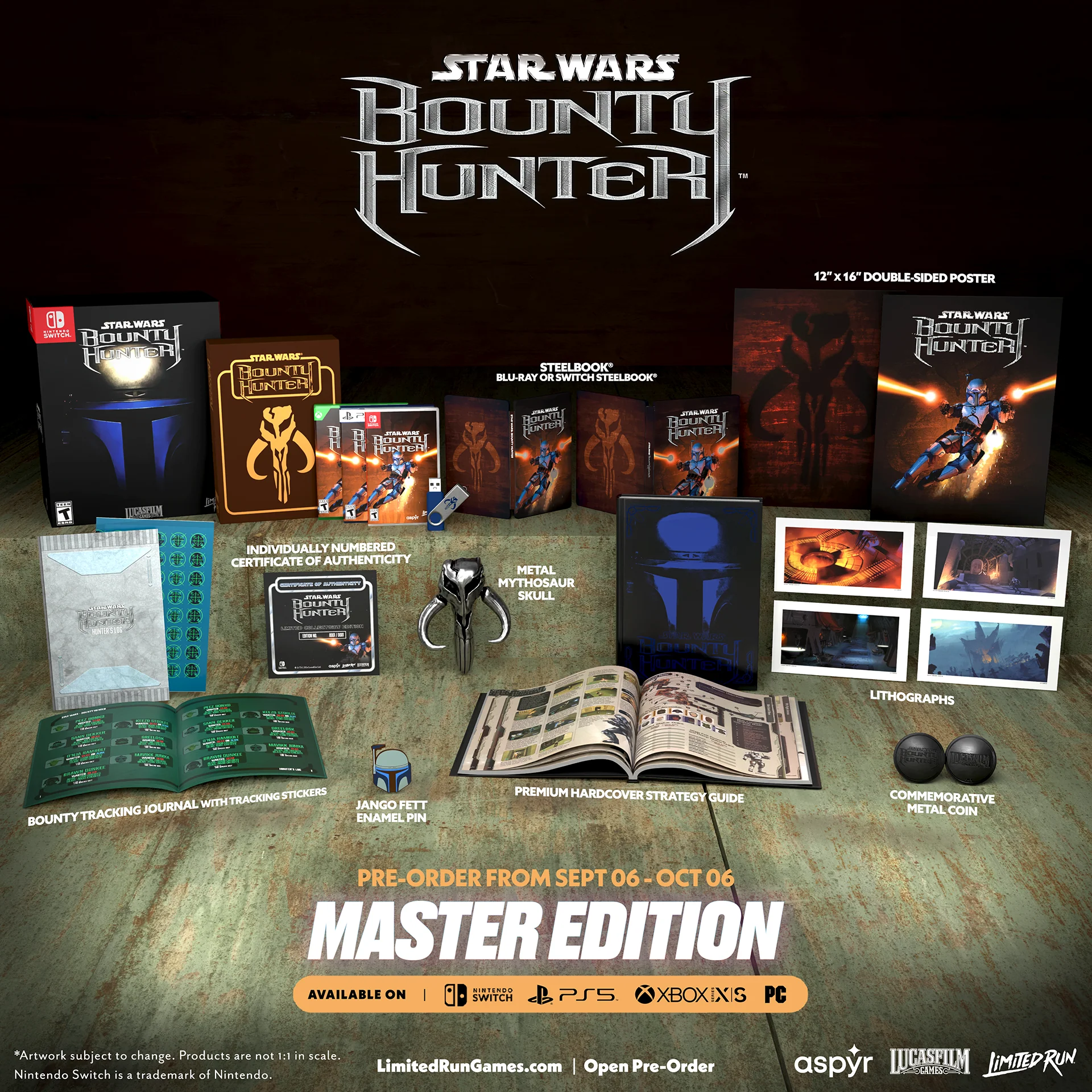 Xbox Limited Run #32:STAR WARSâ¢: Bounty Hunterâ¢ Master Edition