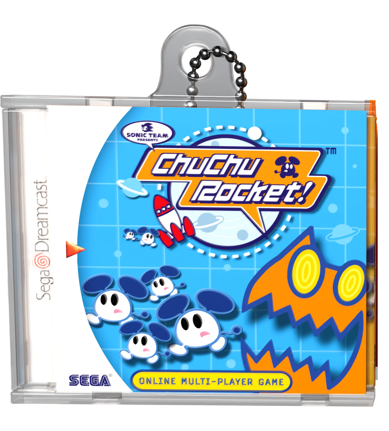 ChuChu Rocket! Game Case Keychain