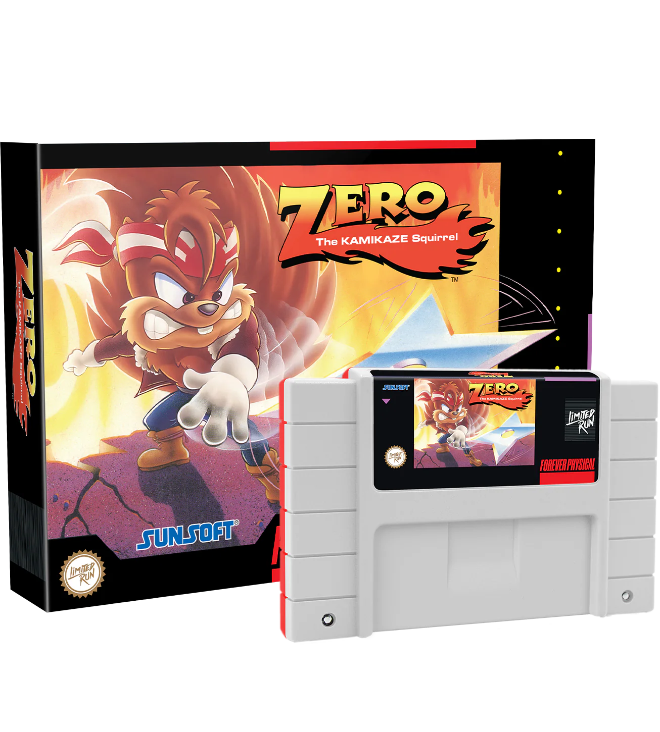 Zero the Kamikaze Squirrel (SNES)