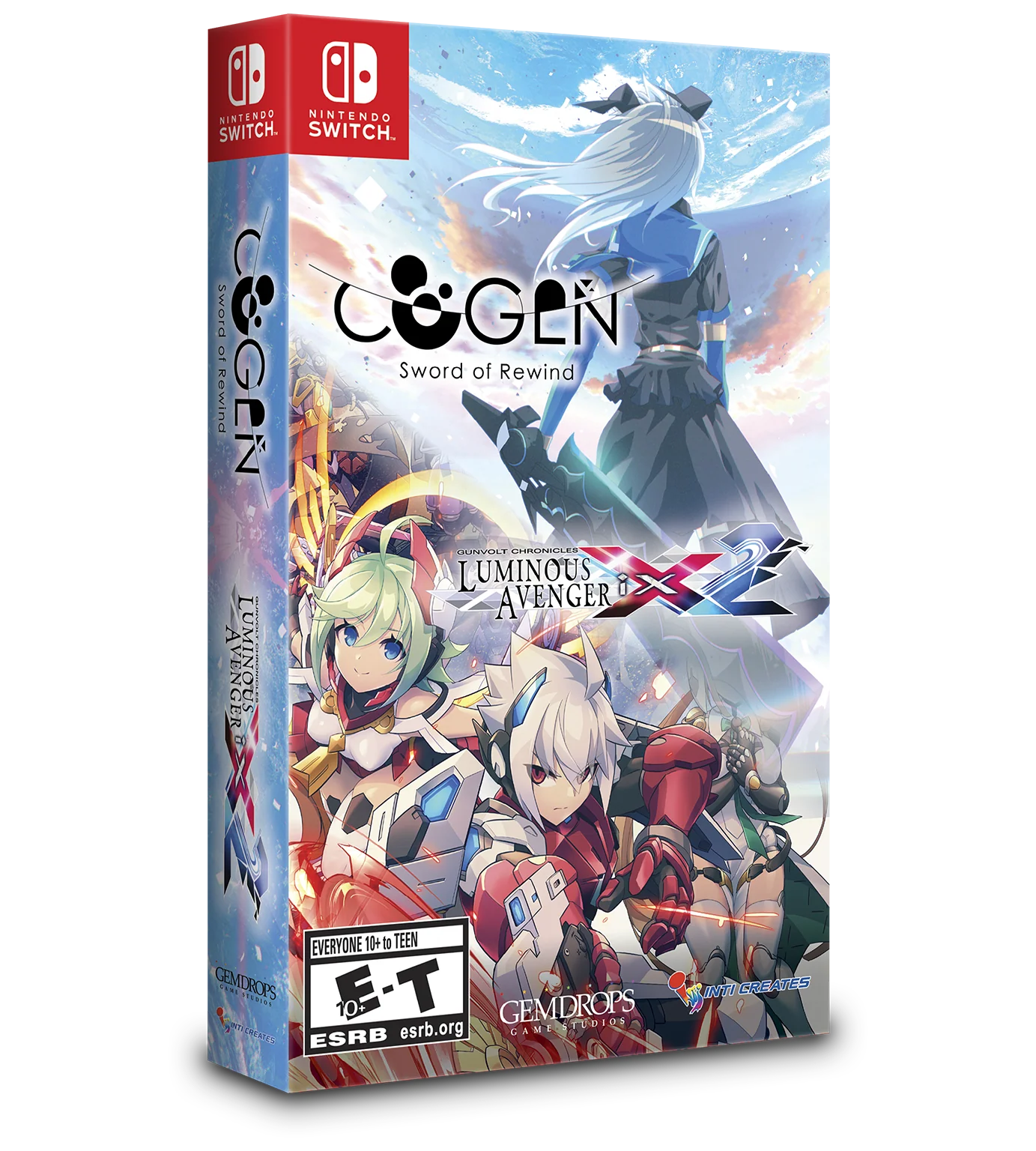 COGEN: Sword of Rewind & Gunvolt Chronicles: Luminous Avenger iX 2 Double Pack (Switch)
