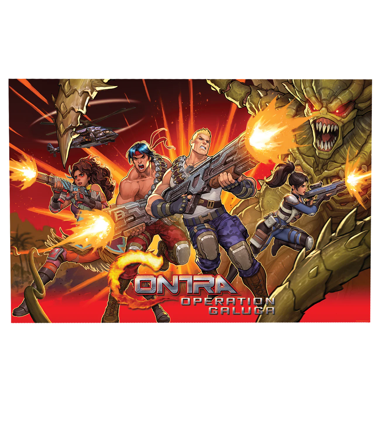 Contra: Operation Galuga Poster