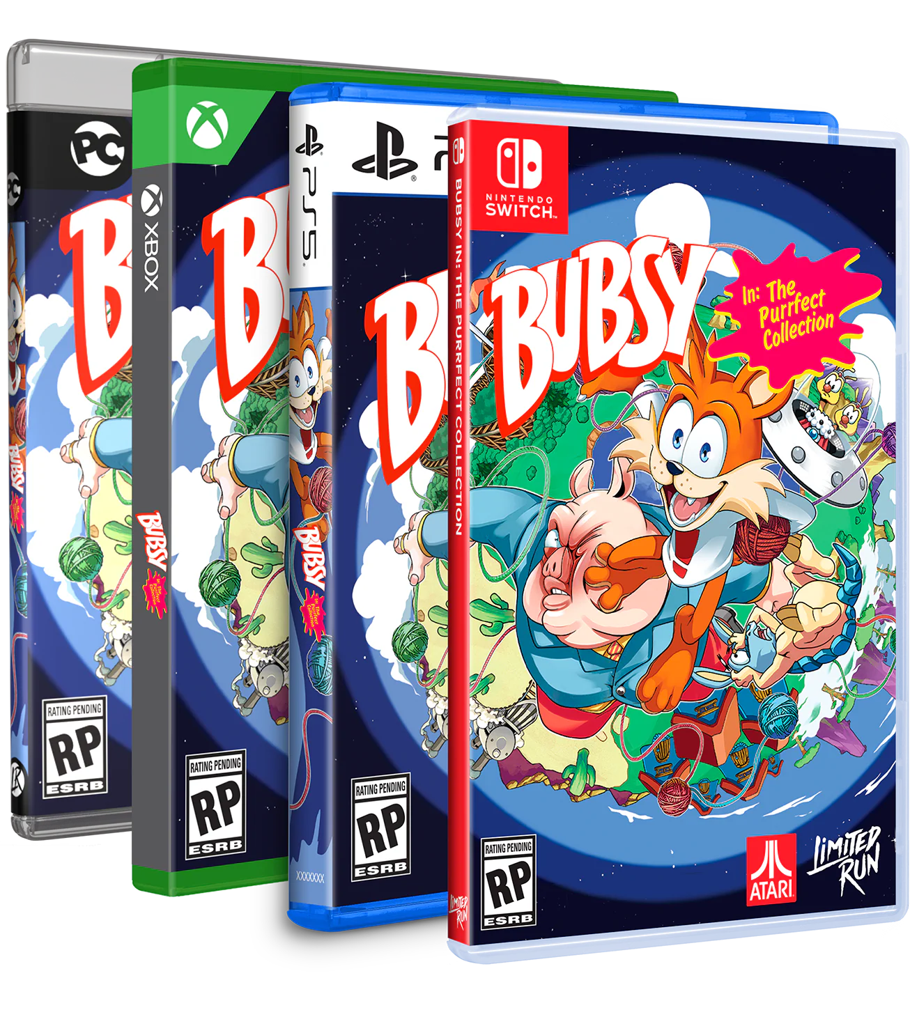 Bubsy in: The Purrfect Collection Standard Edition (Switch, PS5, Xbox, PC)