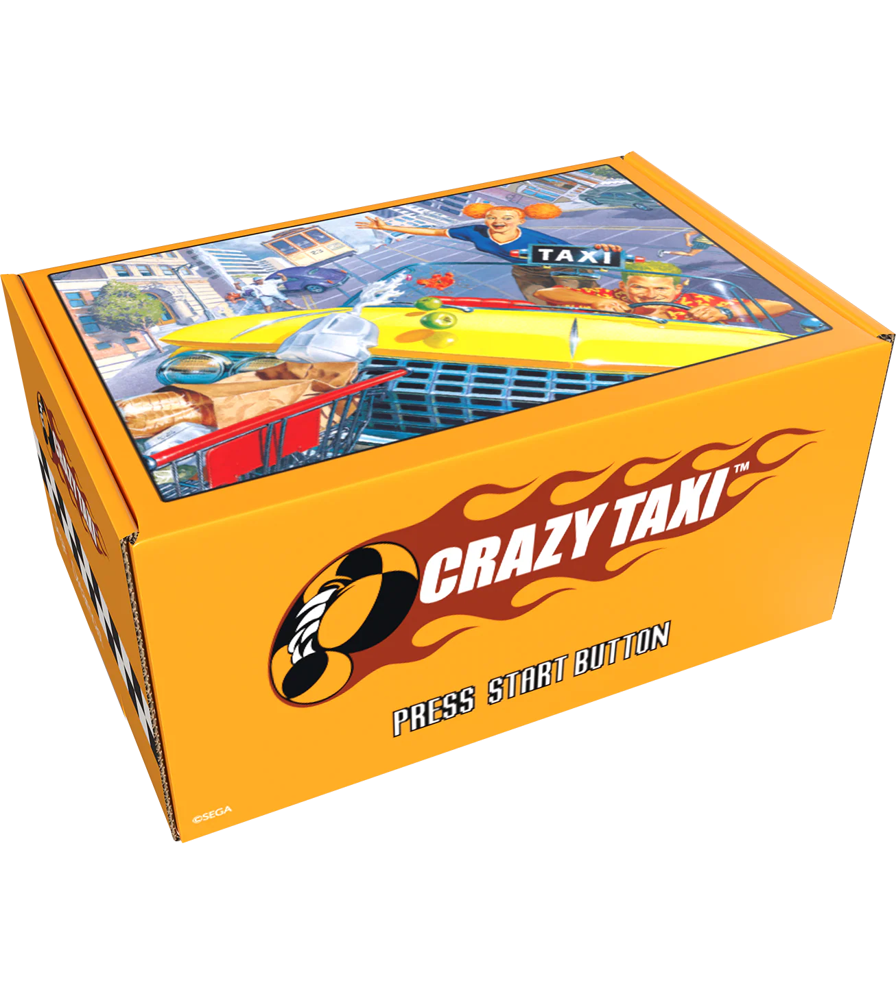 Crazy Taxi Card Storage Box