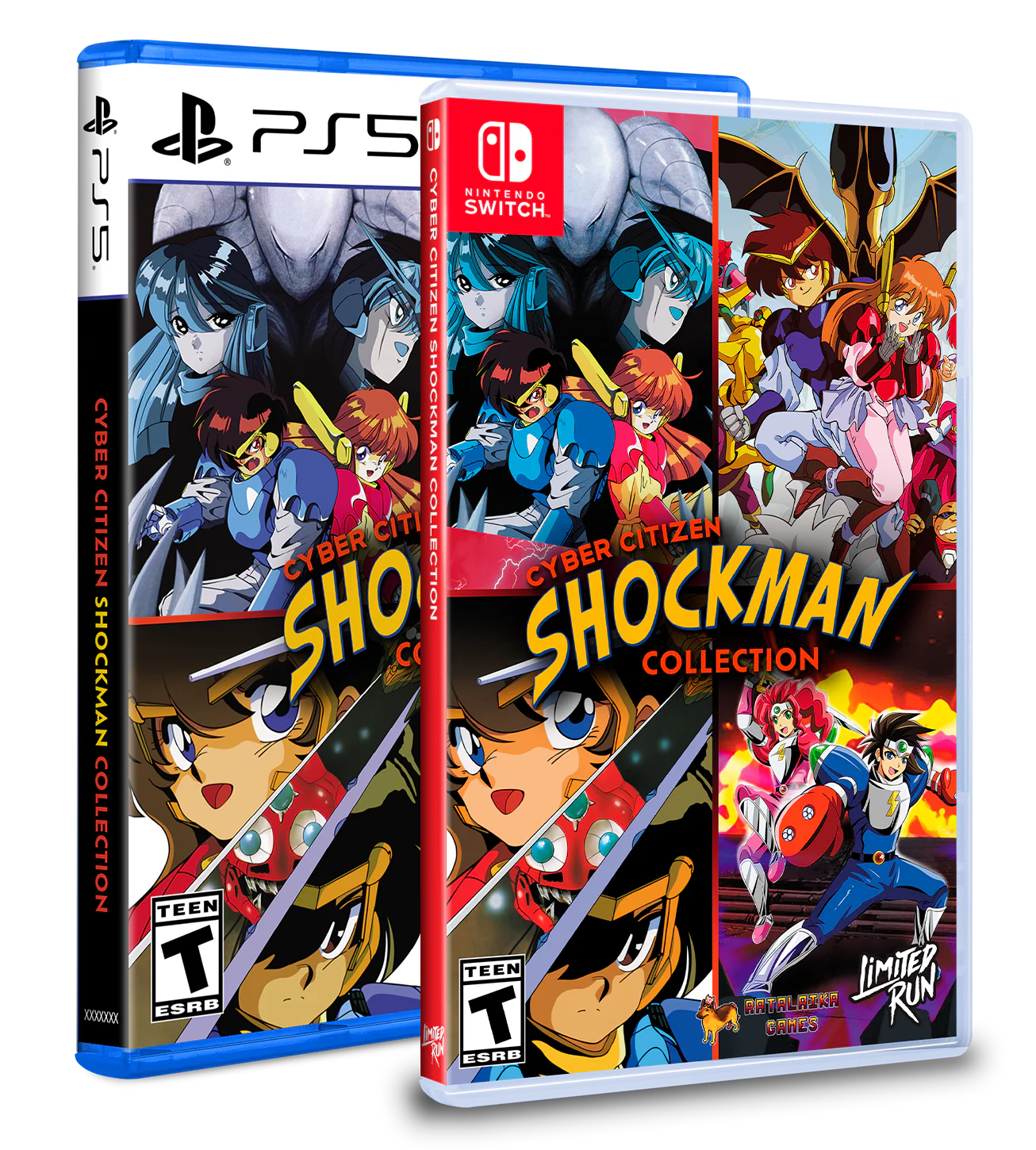 Cyber Citizen Shockman Collection Standard Edition (Switch, PS5)