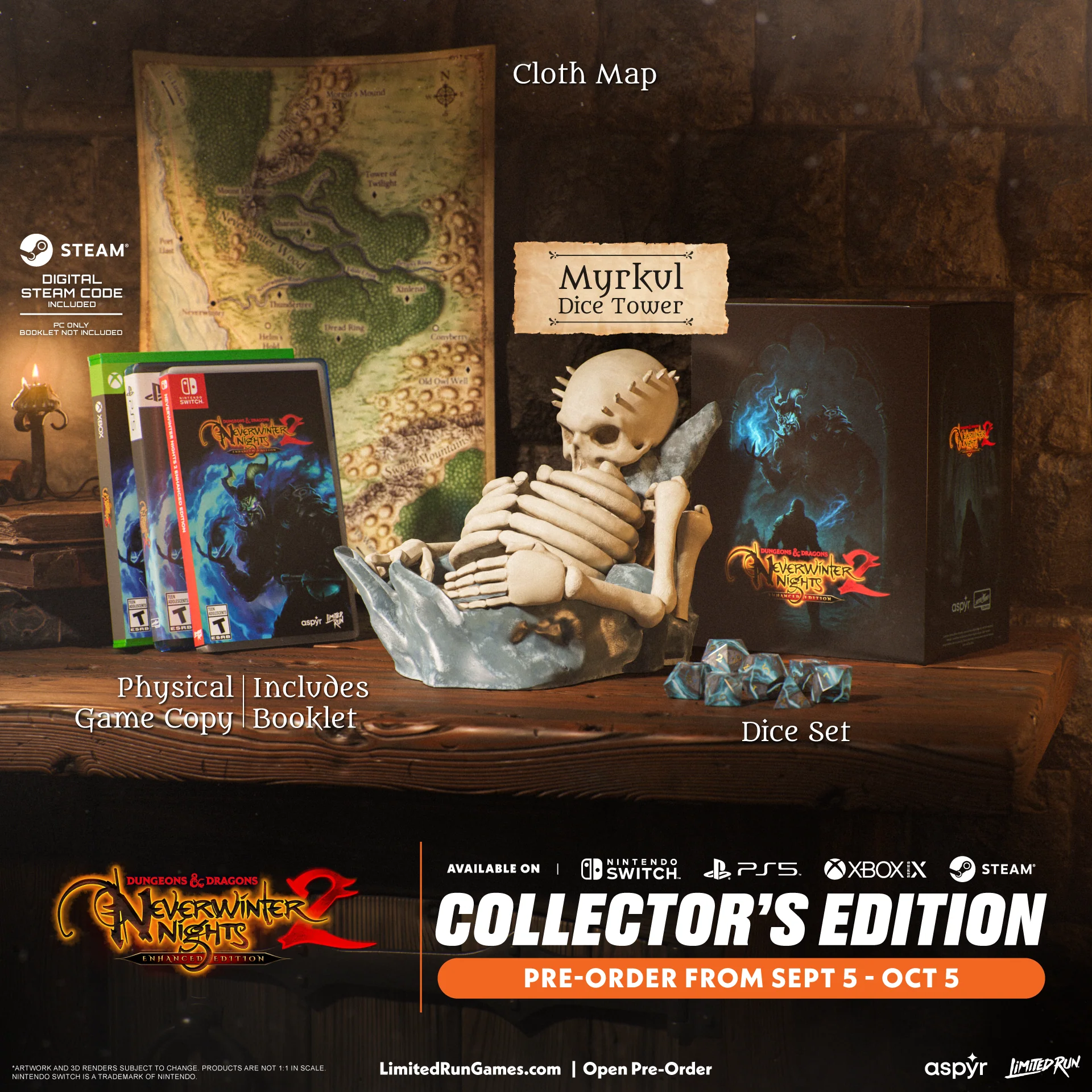 Dungeons & Dragons Neverwinter Nights 2: Enhanced Edition Collector's Edition (Switch, PS5, Xbox, PC)