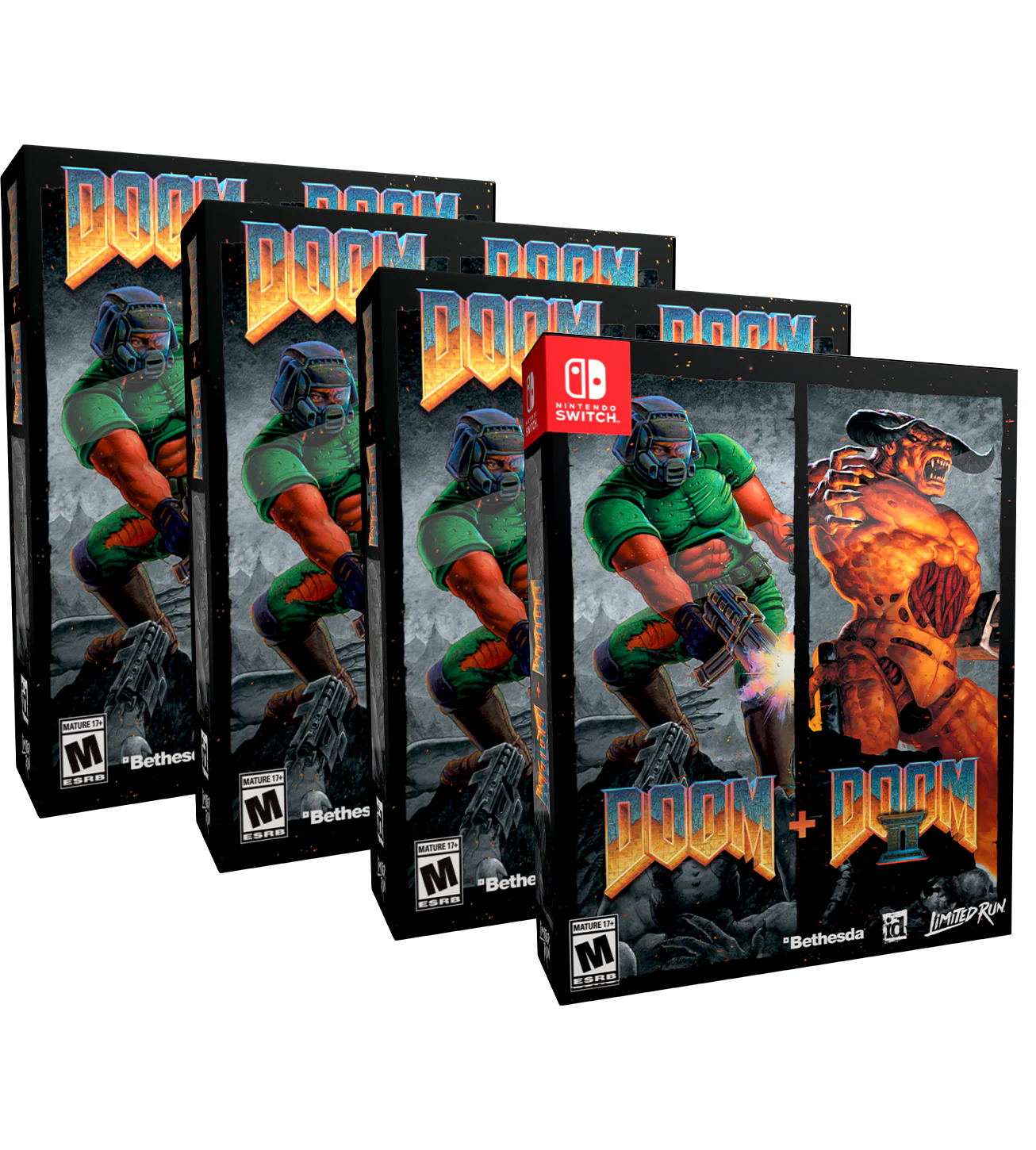 DOOM + DOOM II Big Box Edition (Switch, PS5, Xbox, PC)