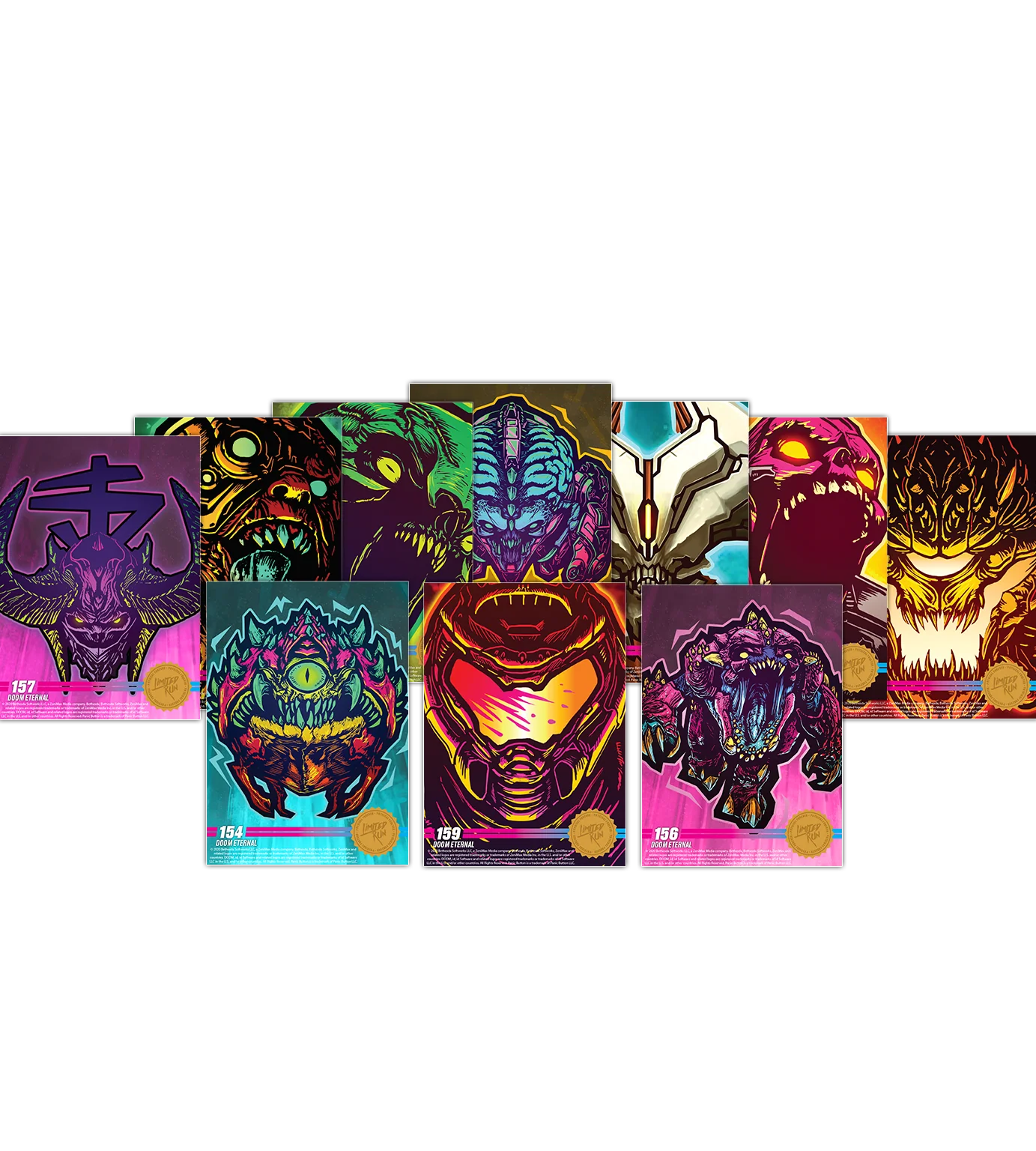 DOOM Eternal Trading Card Set