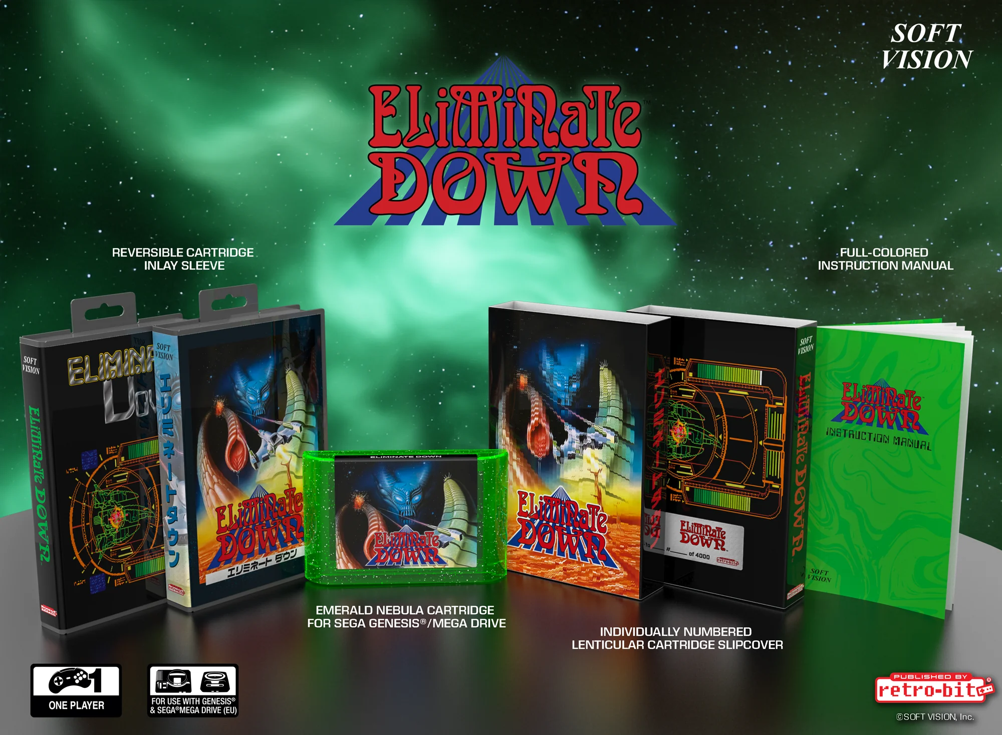 Eliminate Down: Collectorâs Cartridge (Genesis)