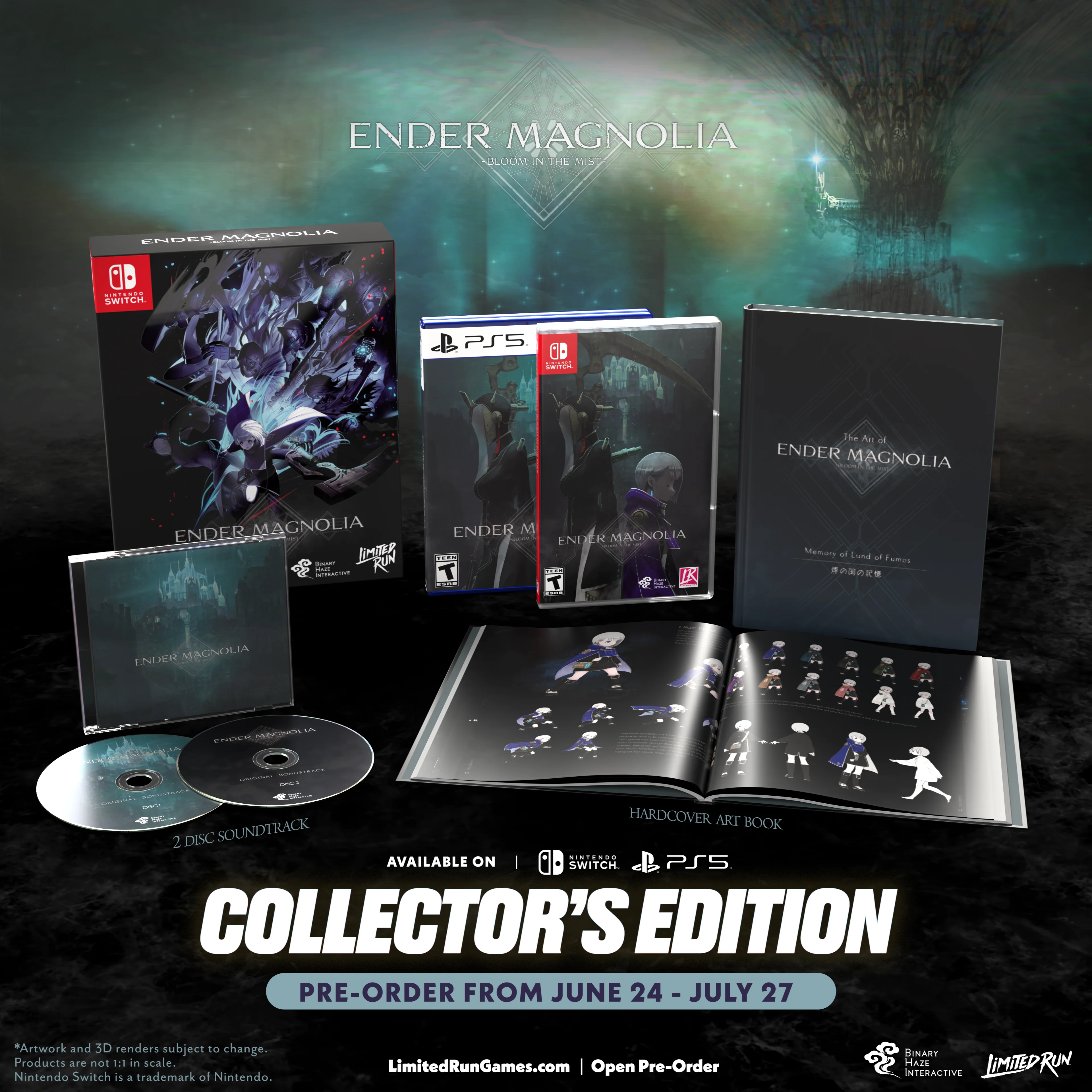 ENDER MAGNOLIA: Bloom in the Mist Collector's Edition (Switch, PS5)