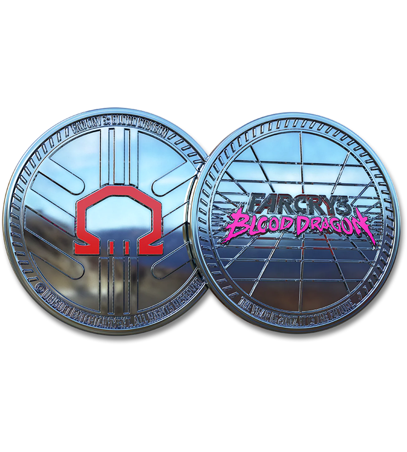 Far Cry 3 - Blood Dragon Chrome Collectible Coin