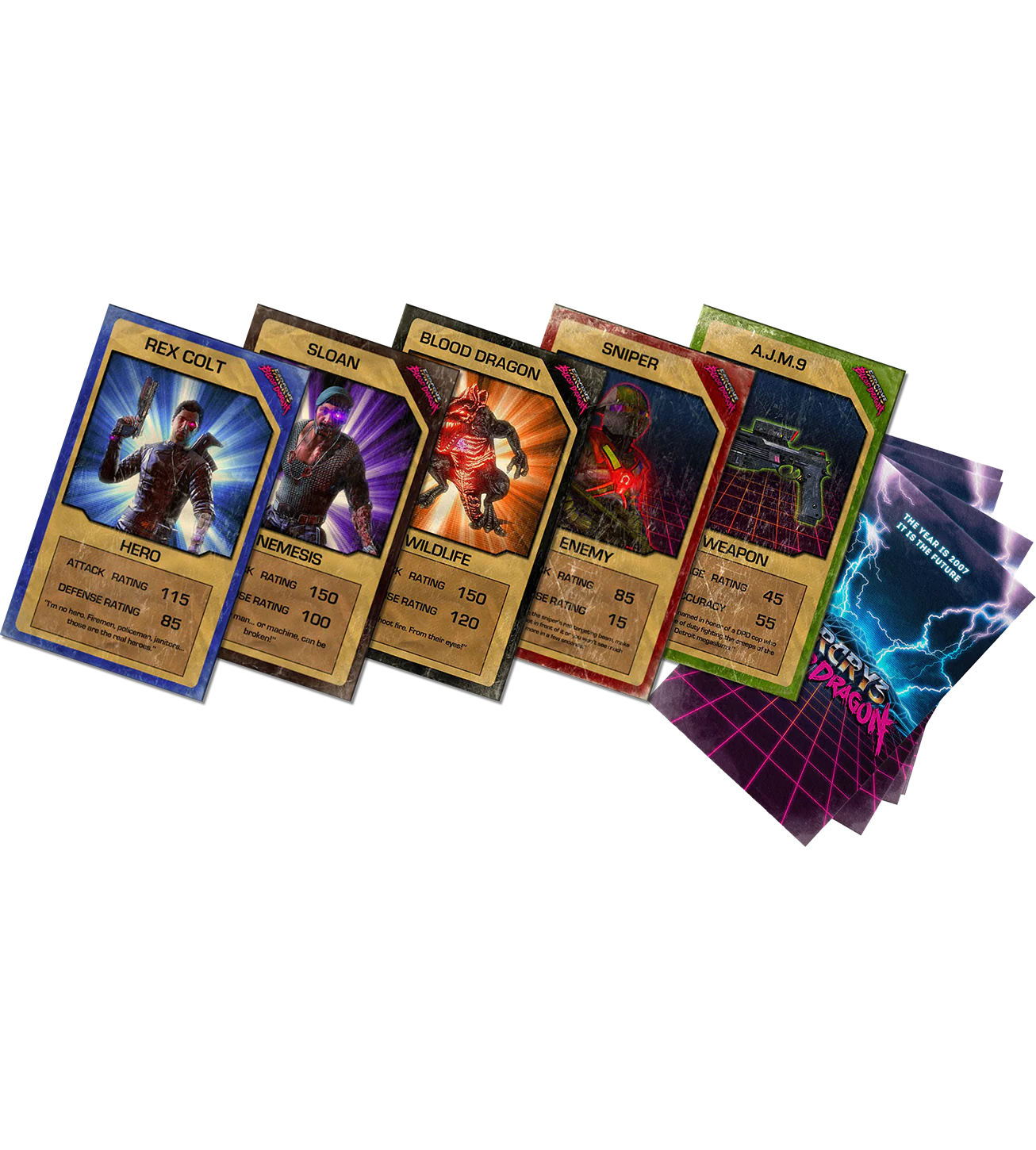 Far Cry 3 - Blood Dragon Collectible Trading Cards