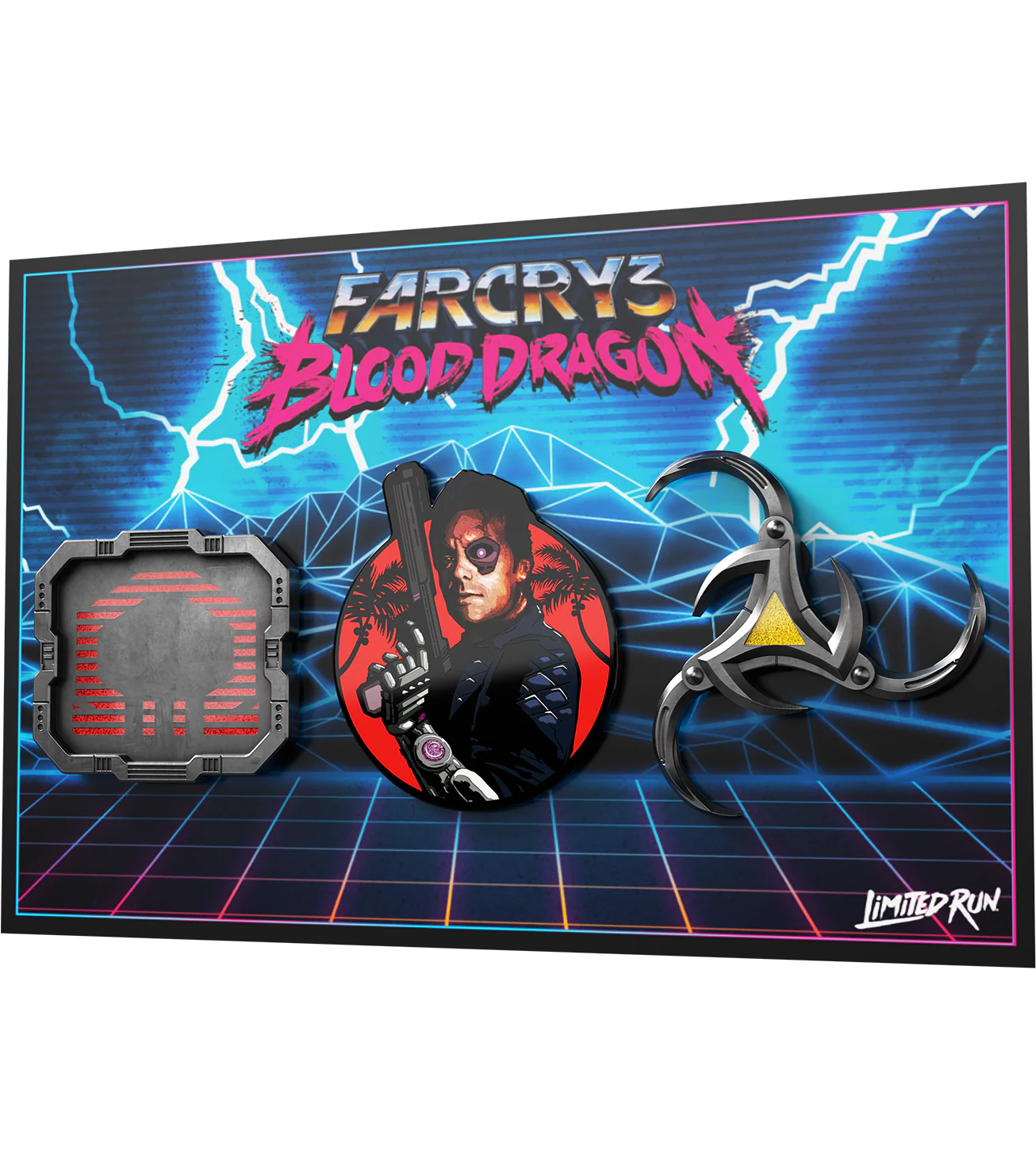 Far Cry 3 - Blood Dragon Original Enamel Pin Set