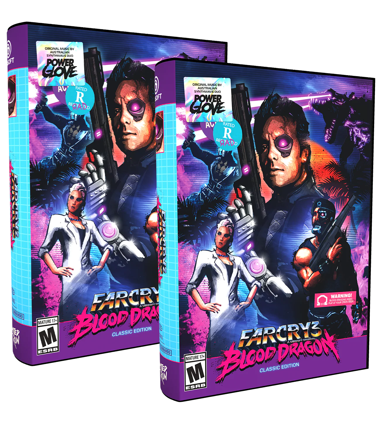 Far Cry 3 Blood Dragon VHS Edition Convention Exclusive (PS4, Xbox)