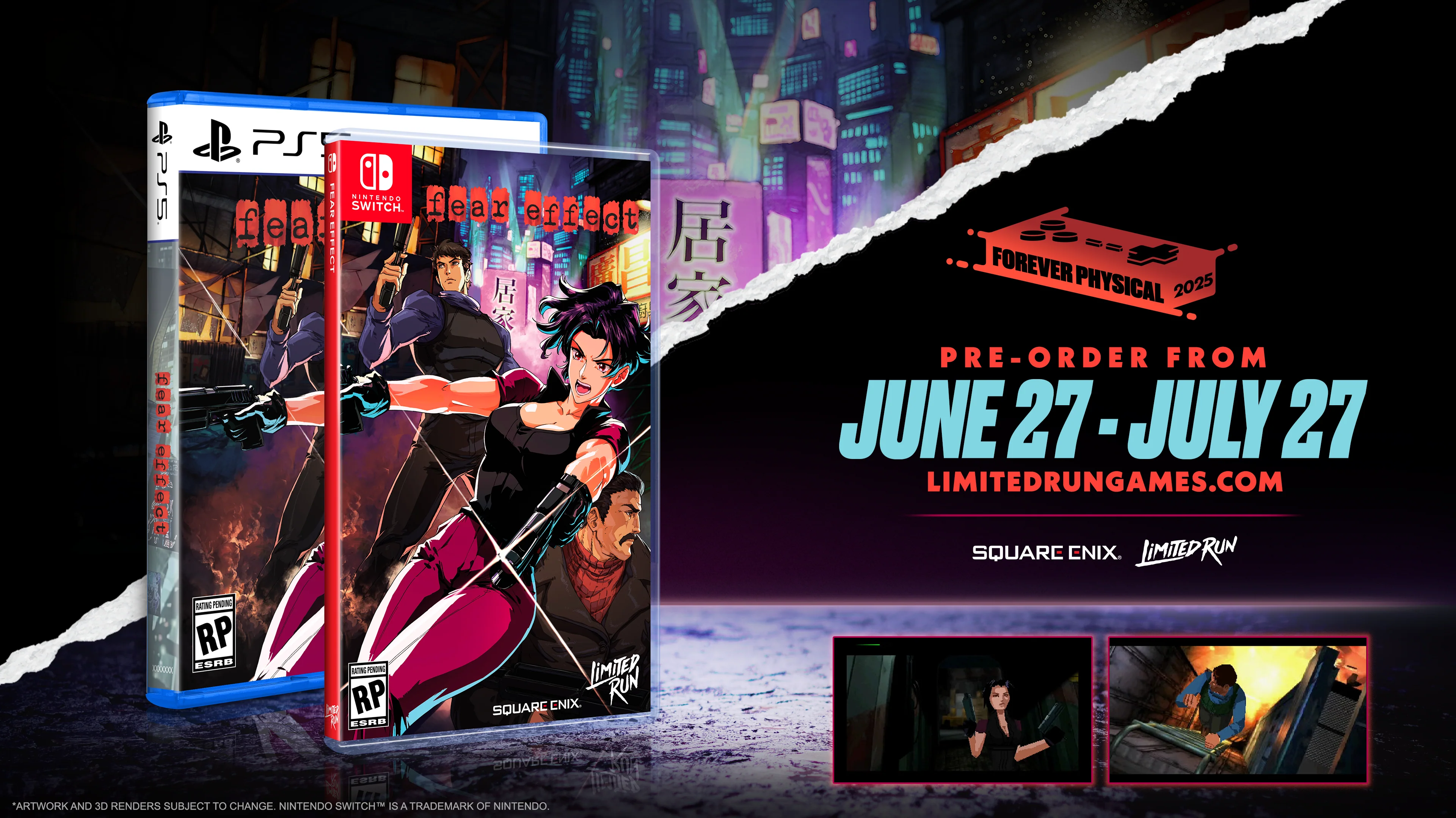 Fear Effect Standard Edition (Switch, PS5)