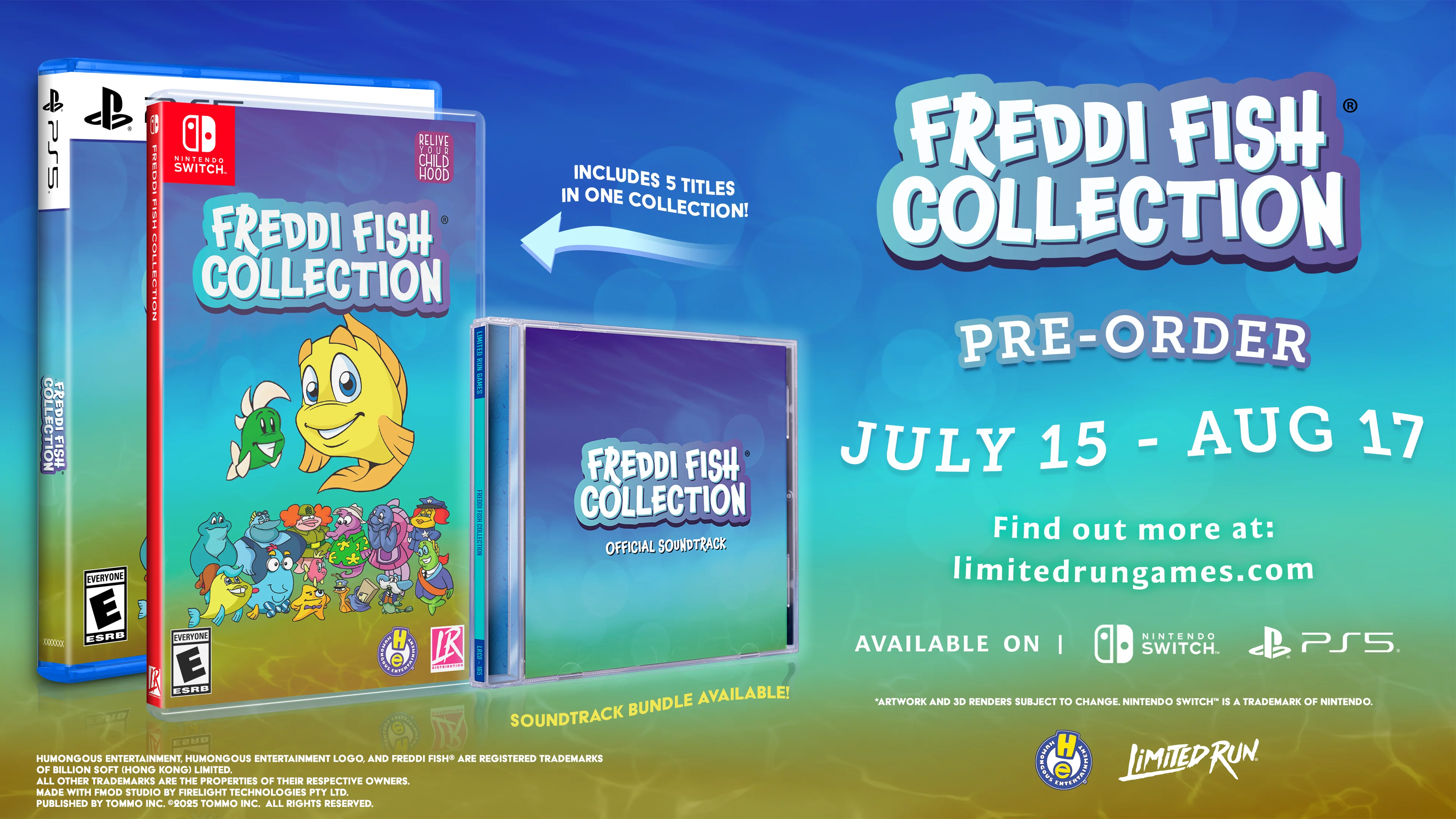 Freddi Fish Collection Standard Edition (Switch, PS5)