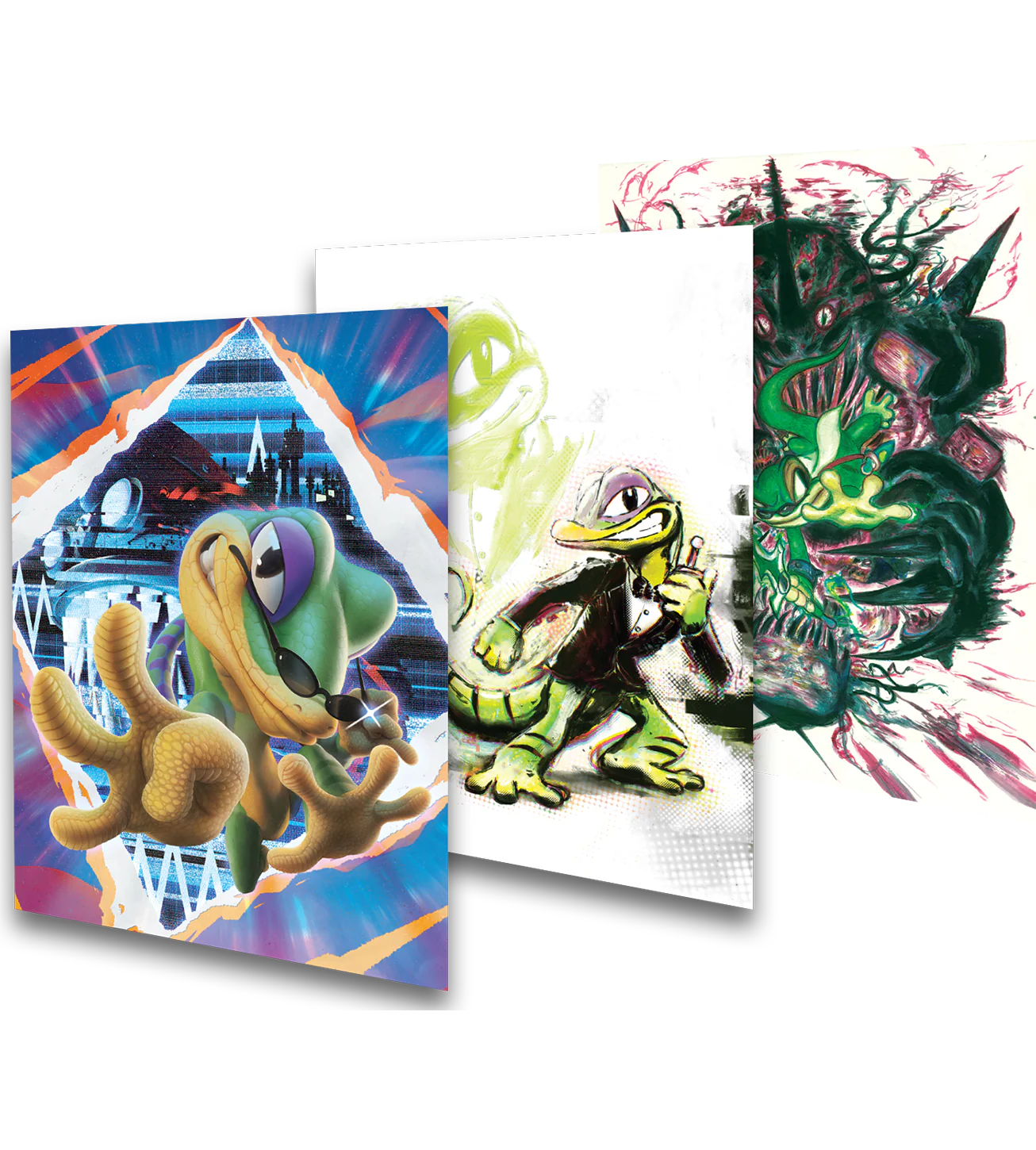 GEX Trilogy Art Print Set