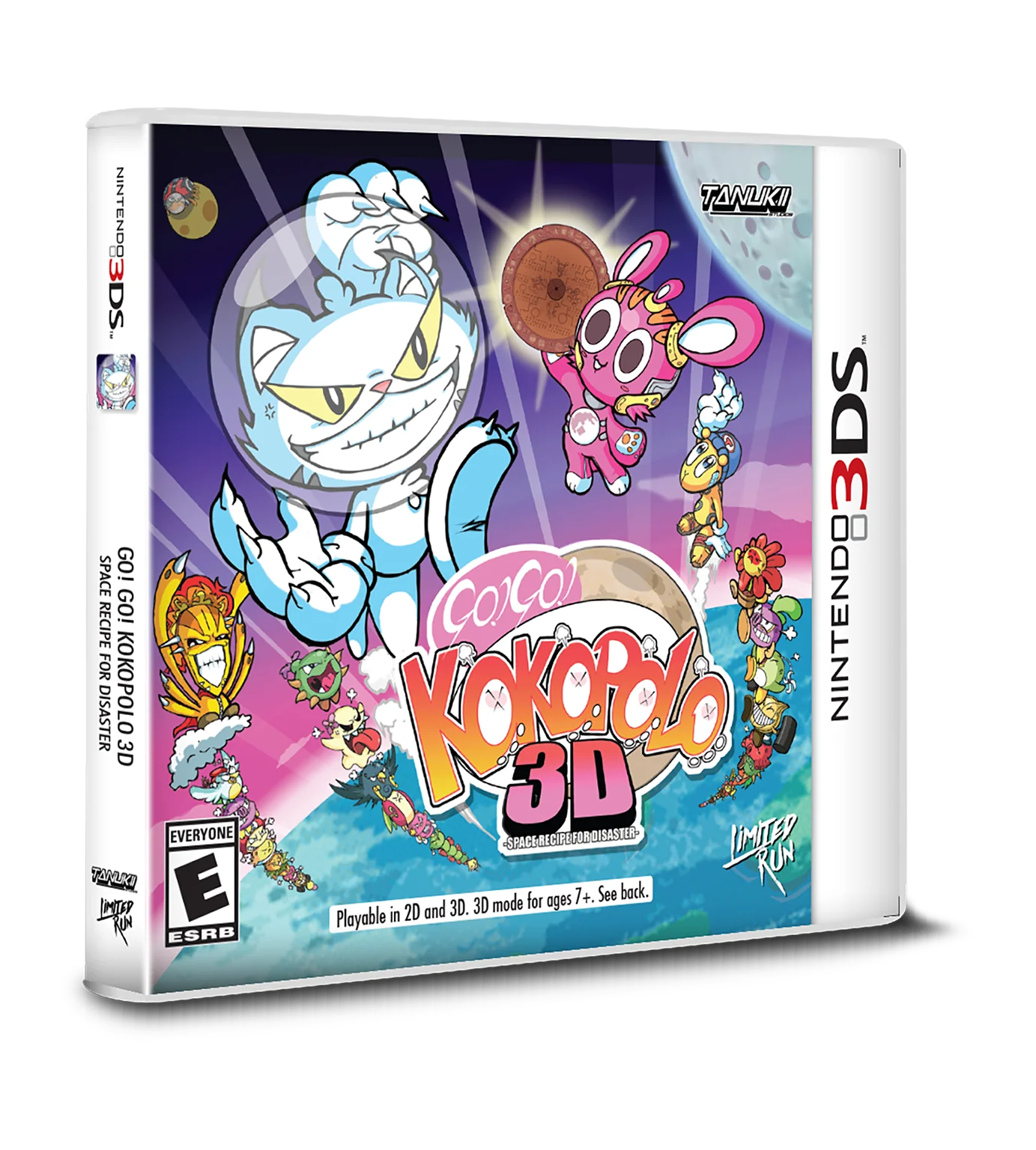 Go! Go! Kokopolo 3D Space Recipe For Disaster (3DS)