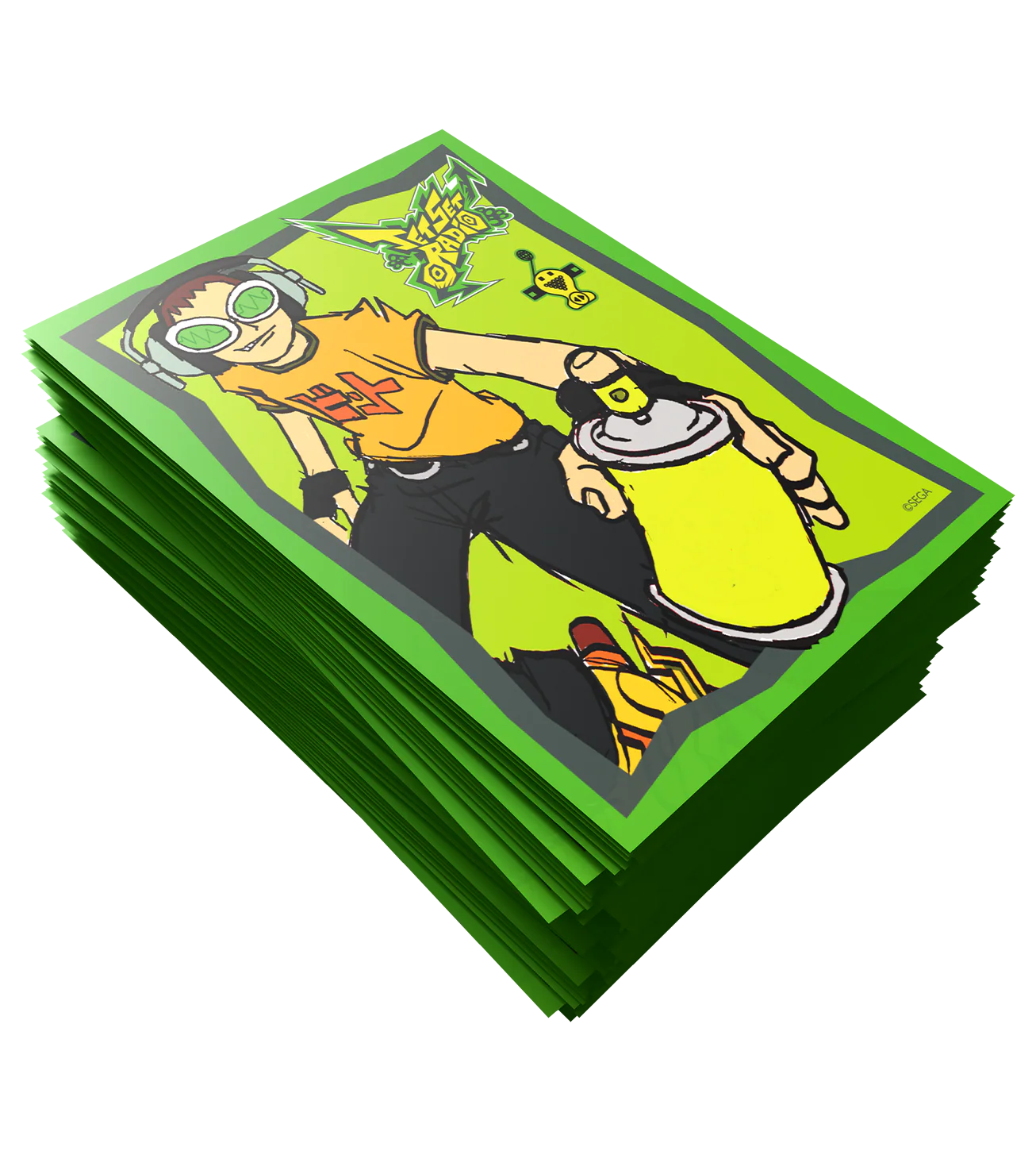 Jet Set Radio Card Sleeves
