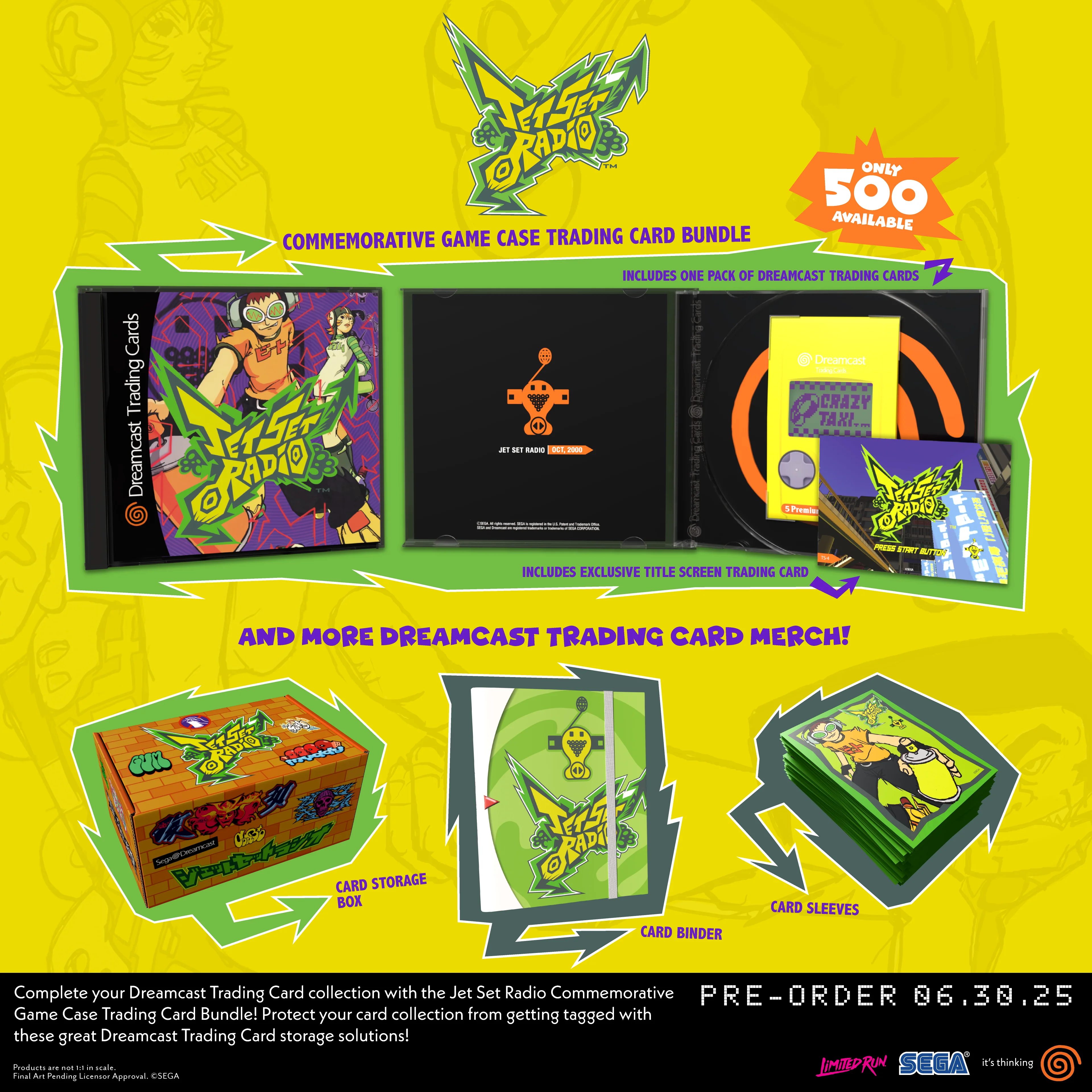 Jet Set Radio Card Sleeves