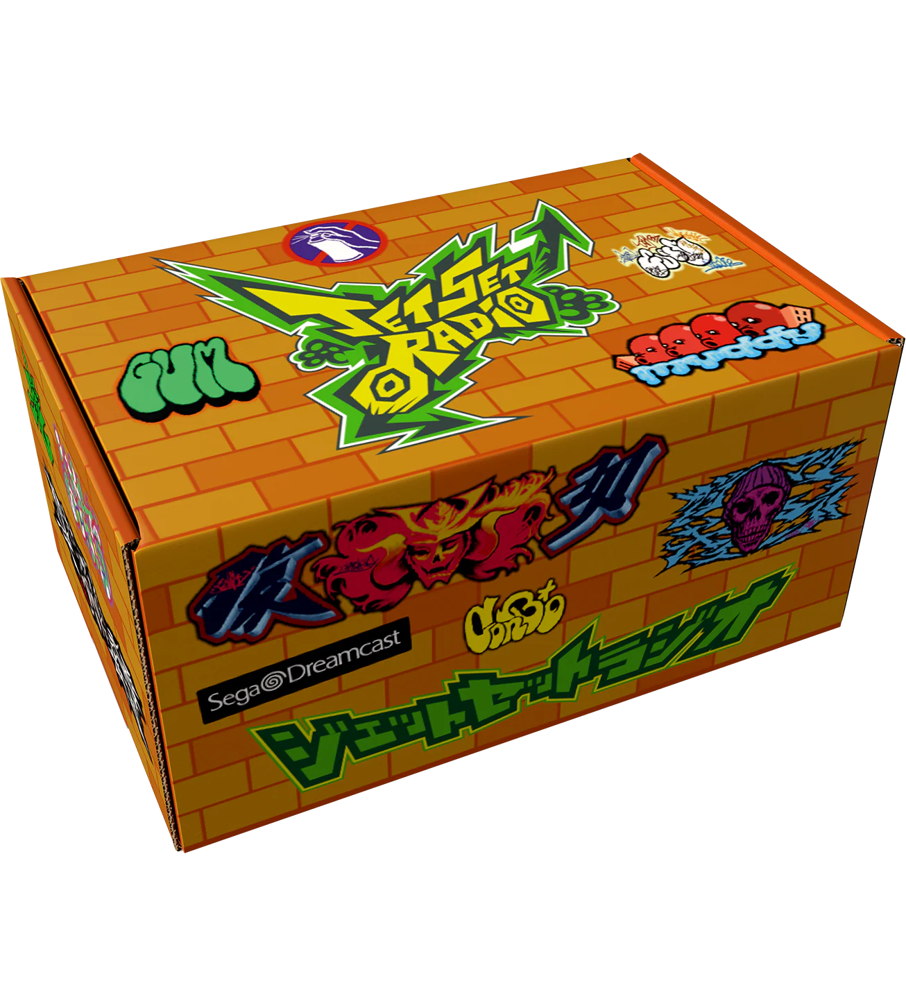 Jet Set Radio Card Storage Box