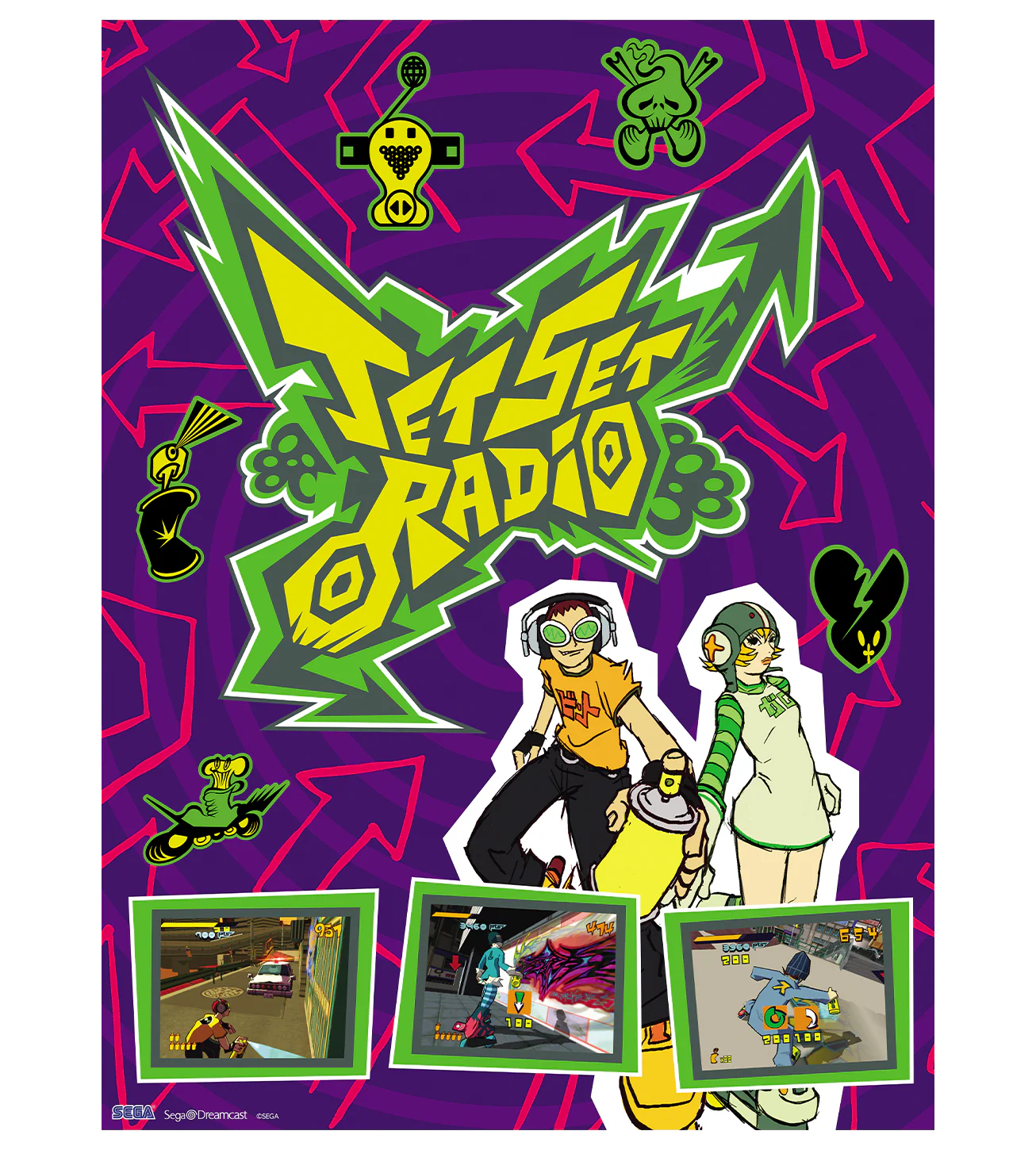 Jet Set Radio Poster