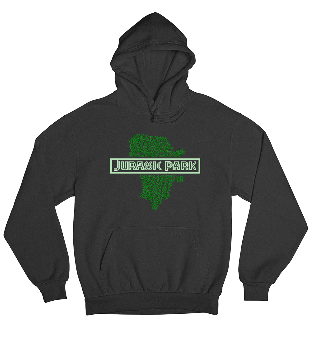 Jurassic Park Isla Nubar Pixel Hoodie