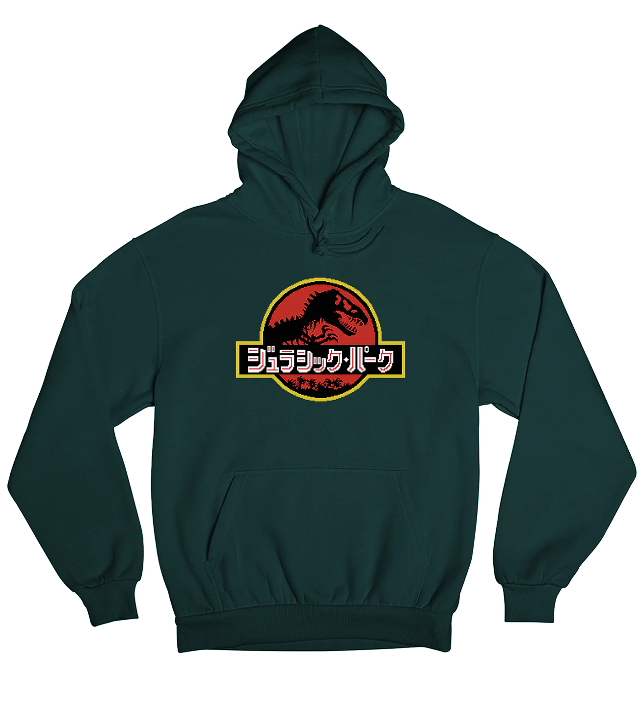 Jurassic Park Japanese Logo Hoodie